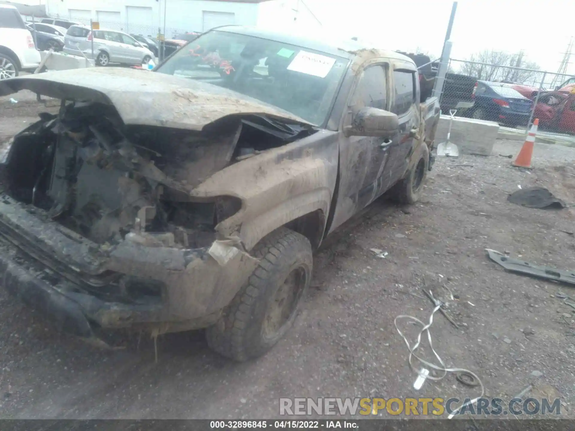 2 Photograph of a damaged car 3TMCZ5ANXMM399318 TOYOTA TACOMA 4WD 2021