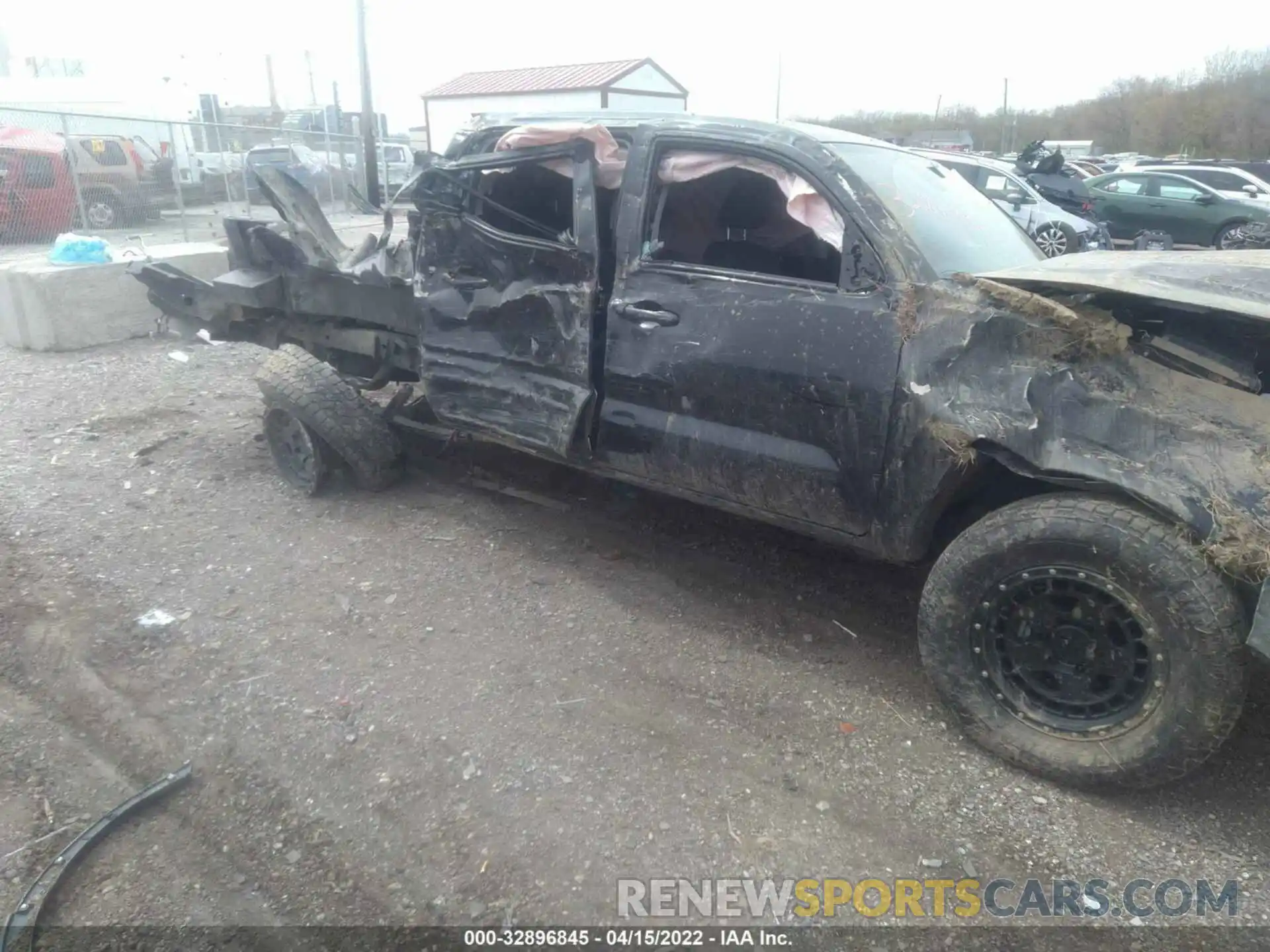 6 Фотография поврежденного автомобиля 3TMCZ5ANXMM399318 TOYOTA TACOMA 4WD 2021