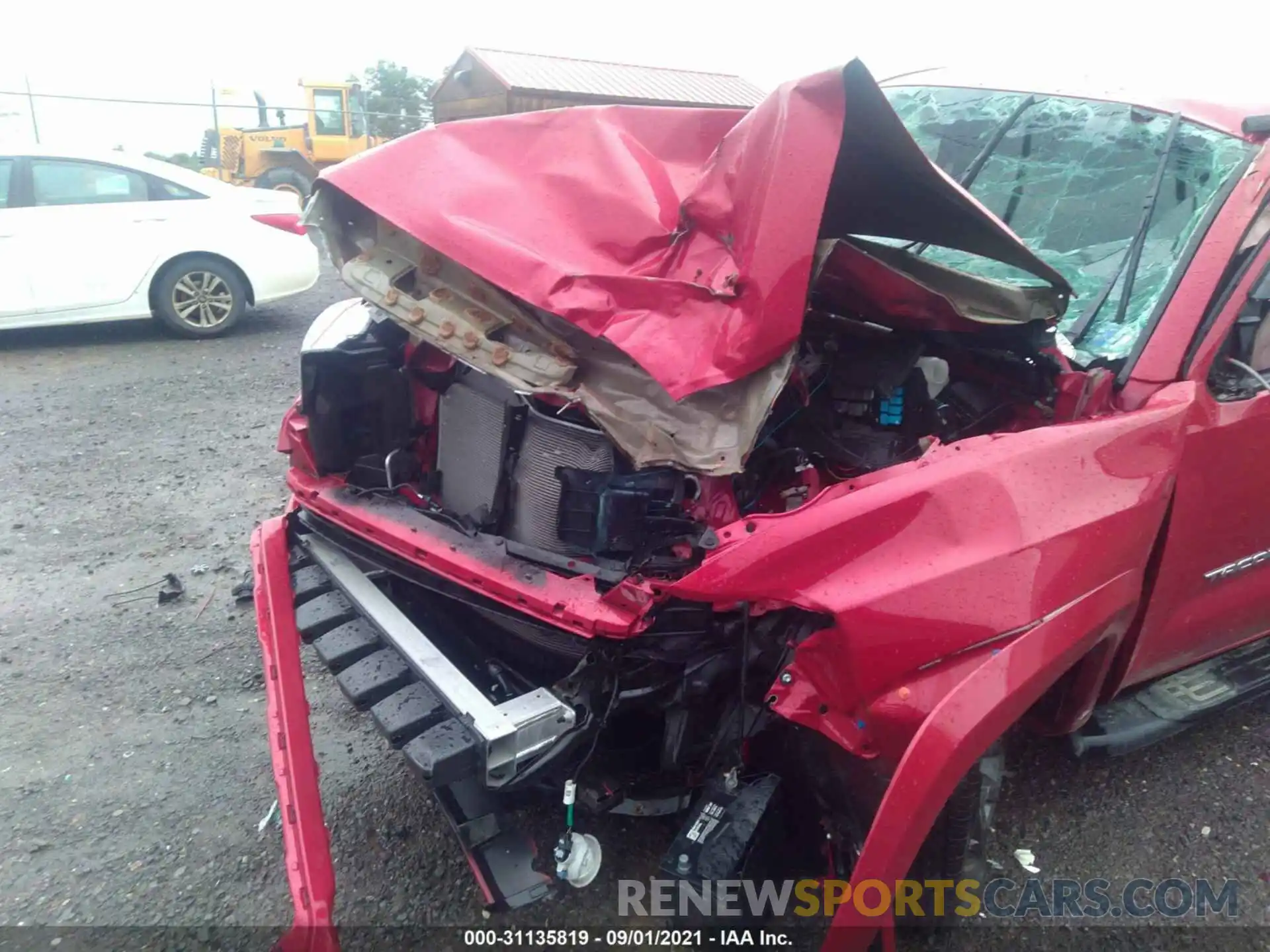 6 Photograph of a damaged car 3TMCZ5ANXMM399495 TOYOTA TACOMA 4WD 2021