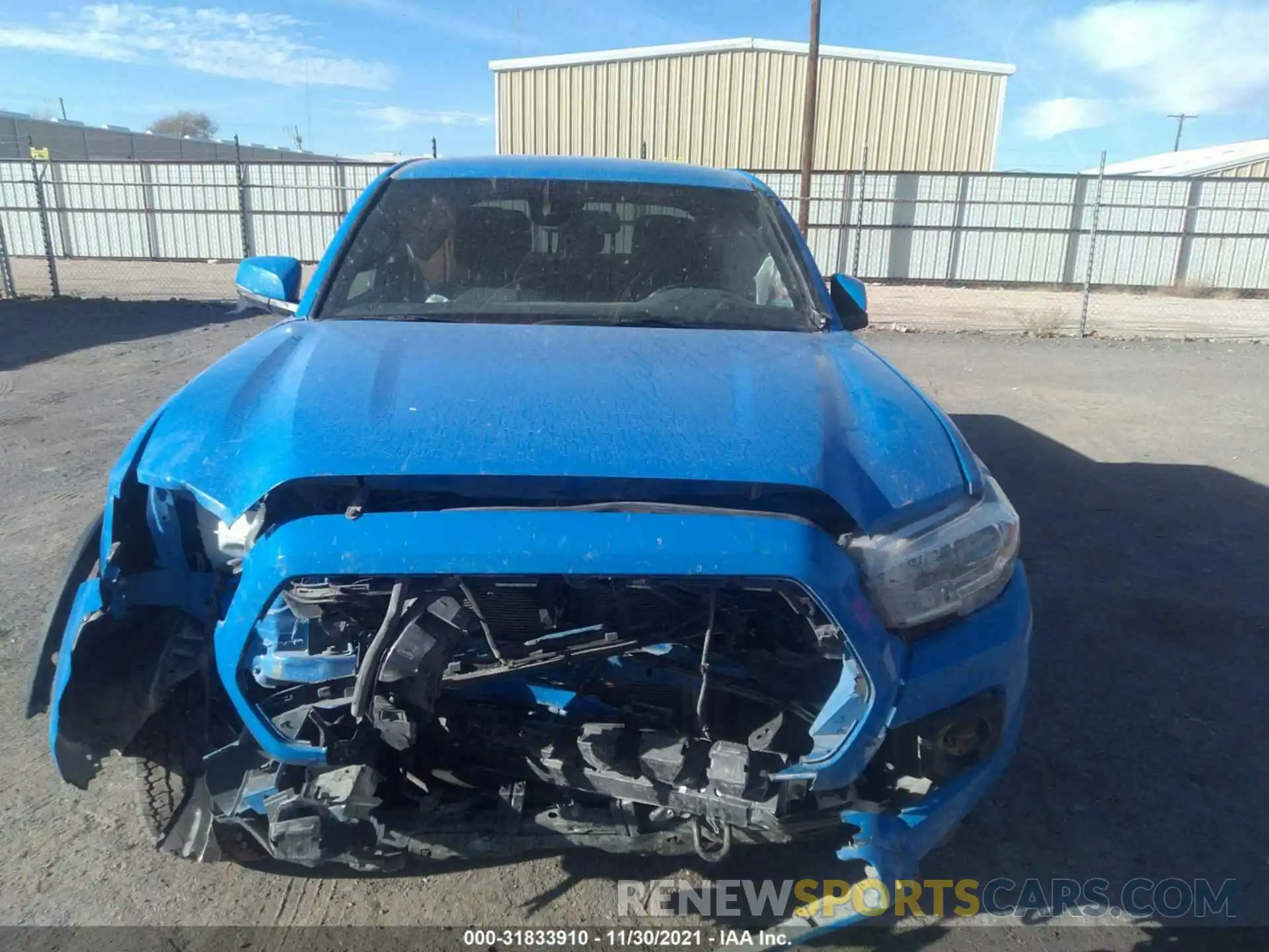 10 Photograph of a damaged car 3TMCZ5ANXMM399576 TOYOTA TACOMA 4WD 2021