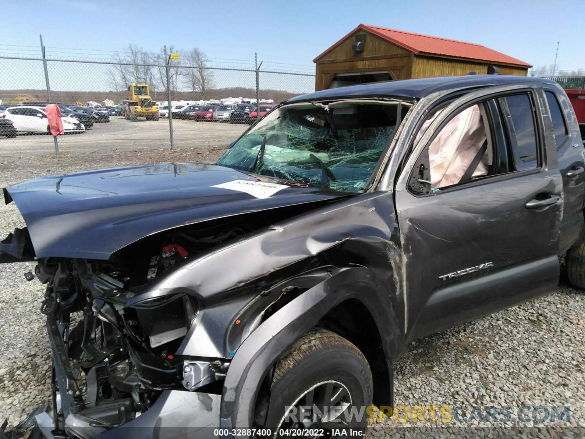 6 Photograph of a damaged car 3TMCZ5ANXMM403867 TOYOTA TACOMA 4WD 2021