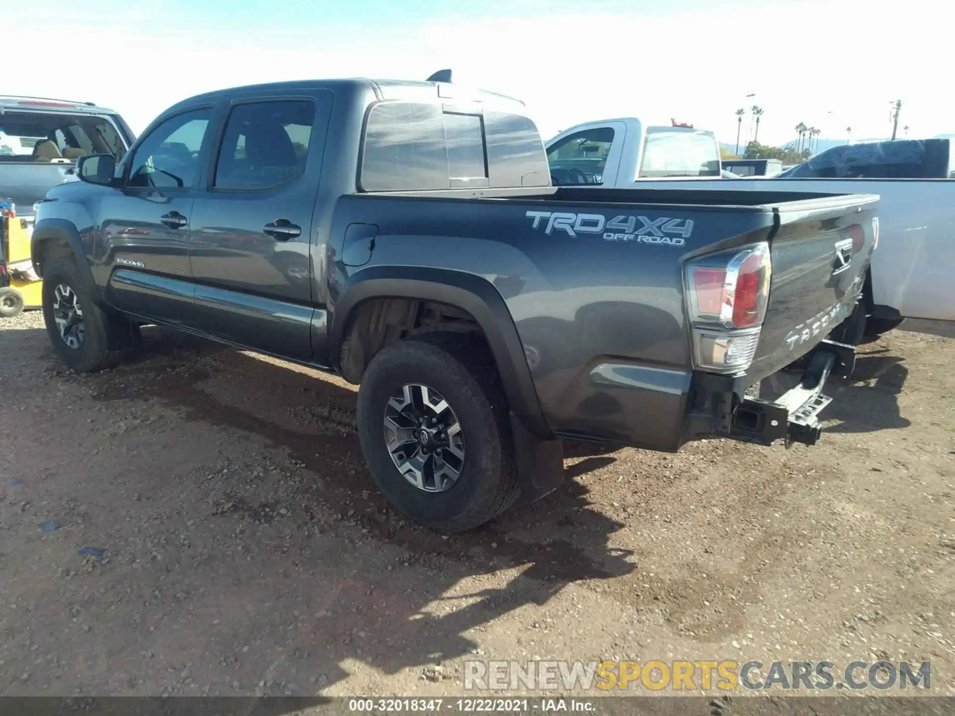 3 Photograph of a damaged car 3TMCZ5ANXMM403903 TOYOTA TACOMA 4WD 2021