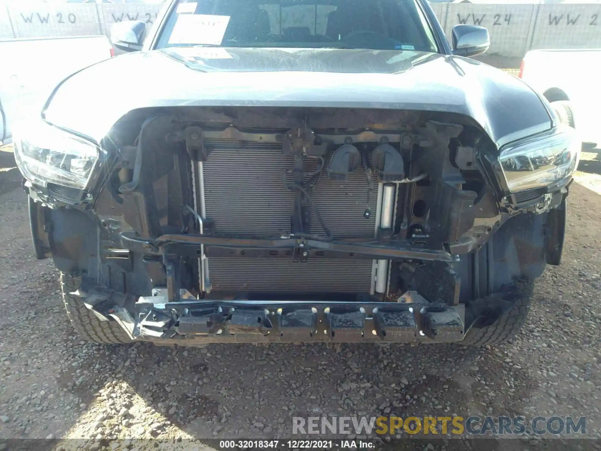 6 Photograph of a damaged car 3TMCZ5ANXMM403903 TOYOTA TACOMA 4WD 2021