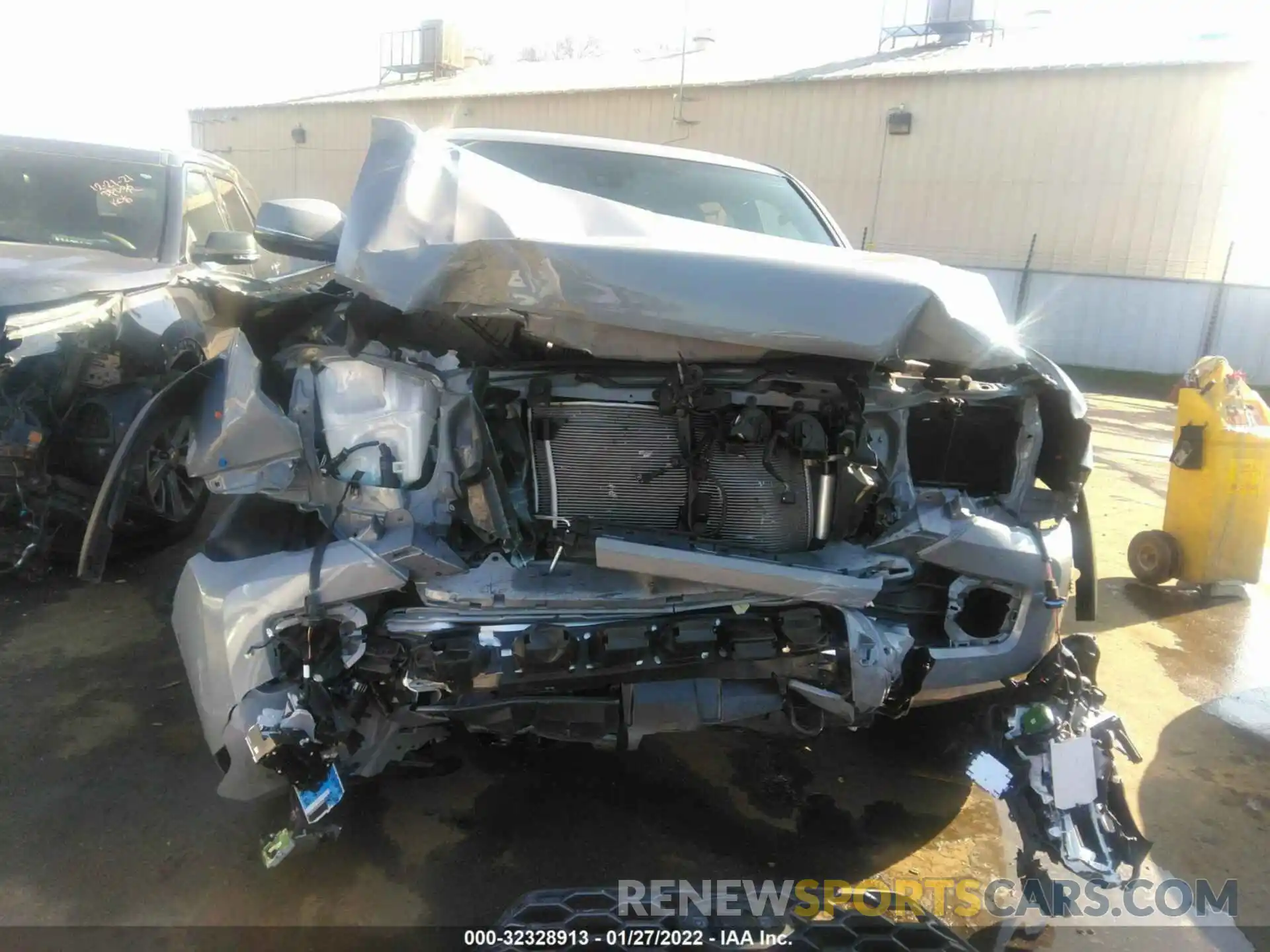 6 Photograph of a damaged car 3TMCZ5ANXMM407966 TOYOTA TACOMA 4WD 2021