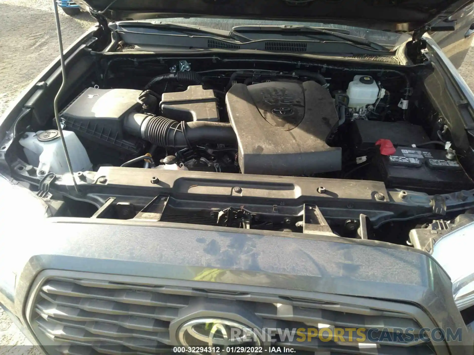 10 Photograph of a damaged car 3TMCZ5ANXMM408115 TOYOTA TACOMA 4WD 2021