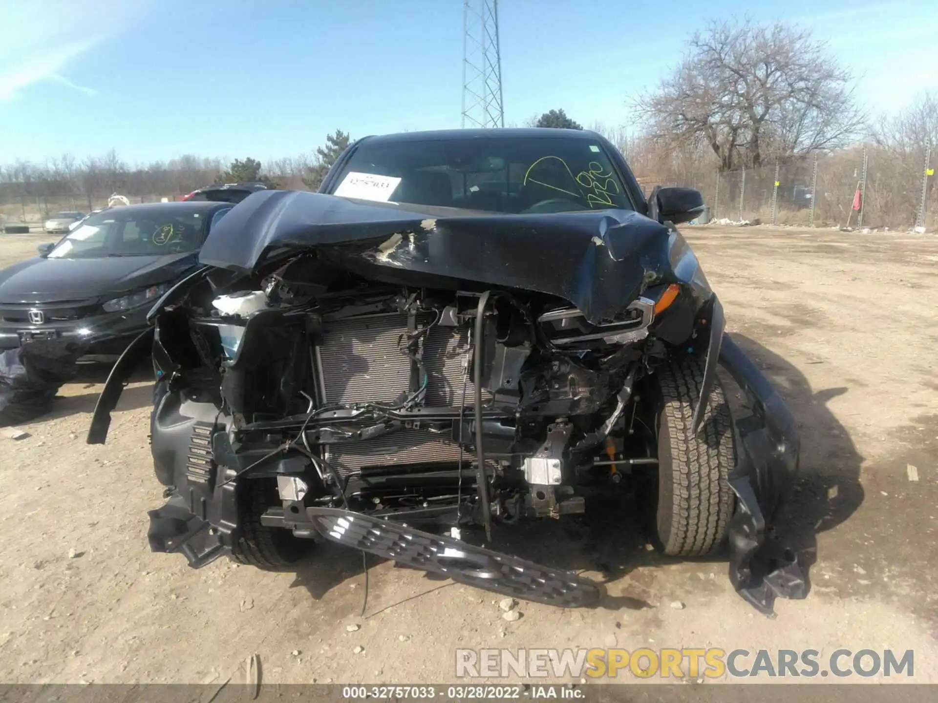 6 Photograph of a damaged car 3TMCZ5ANXMM419177 TOYOTA TACOMA 4WD 2021