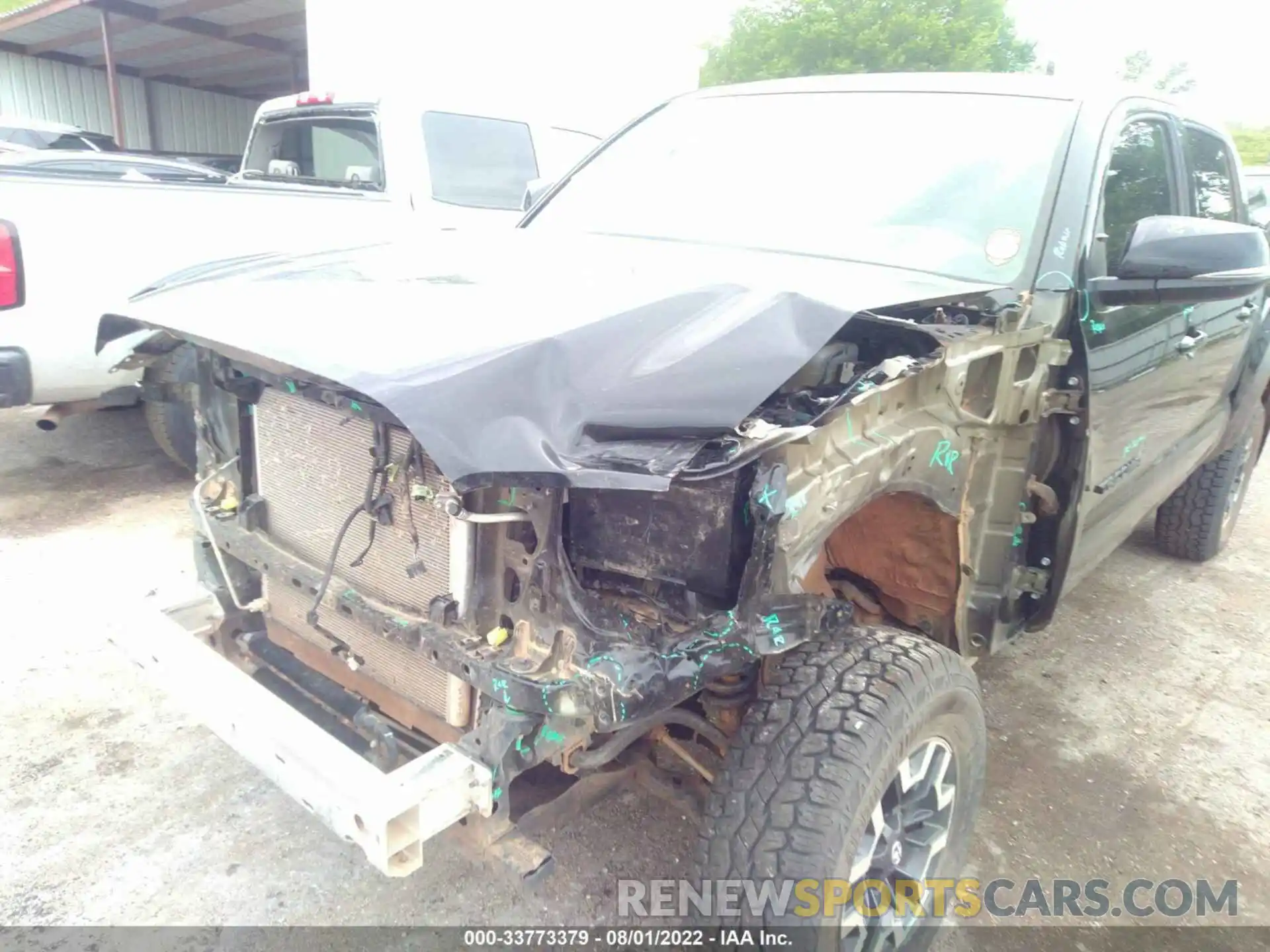 6 Photograph of a damaged car 3TMCZ5ANXMM432754 TOYOTA TACOMA 4WD 2021