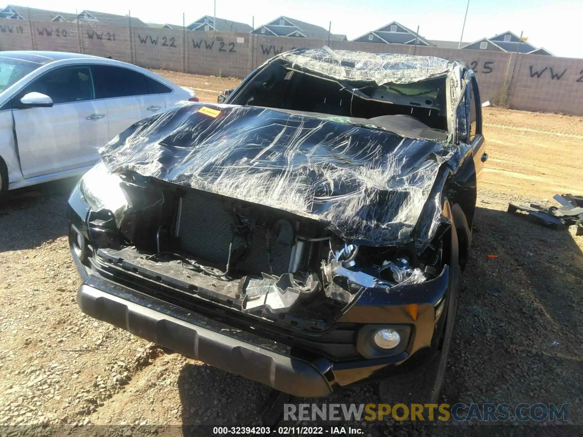 6 Photograph of a damaged car 3TMCZ5ANXMM435282 TOYOTA TACOMA 4WD 2021