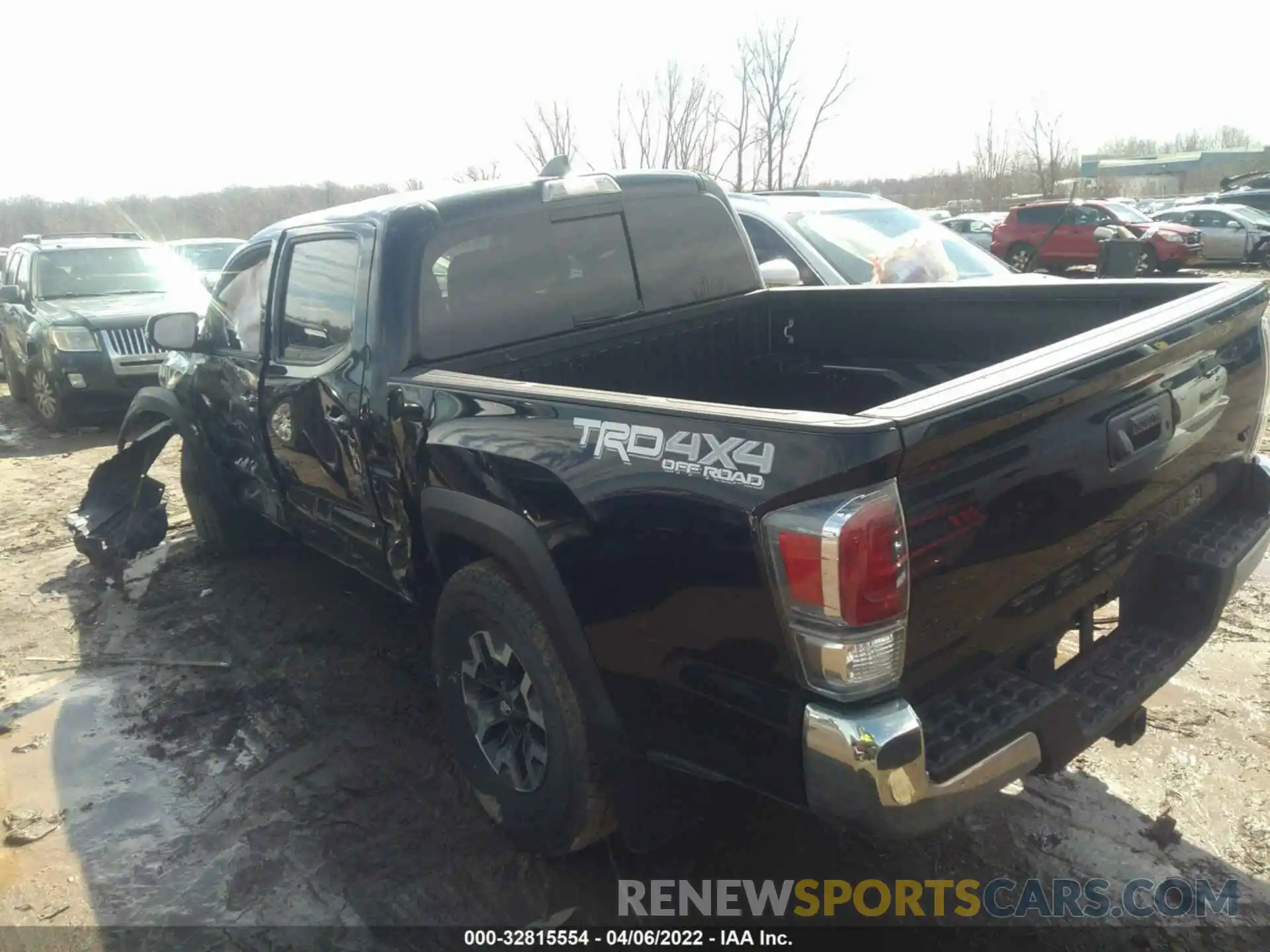 3 Photograph of a damaged car 3TMCZ5ANXMM442832 TOYOTA TACOMA 4WD 2021