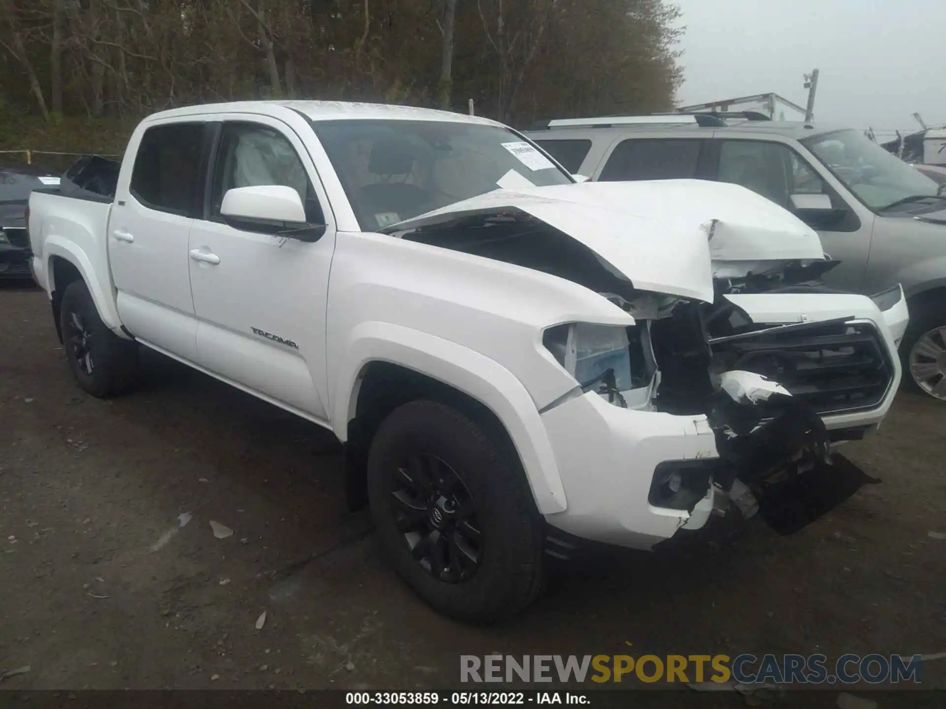 1 Photograph of a damaged car 3TMCZ5ANXMM450218 TOYOTA TACOMA 4WD 2021