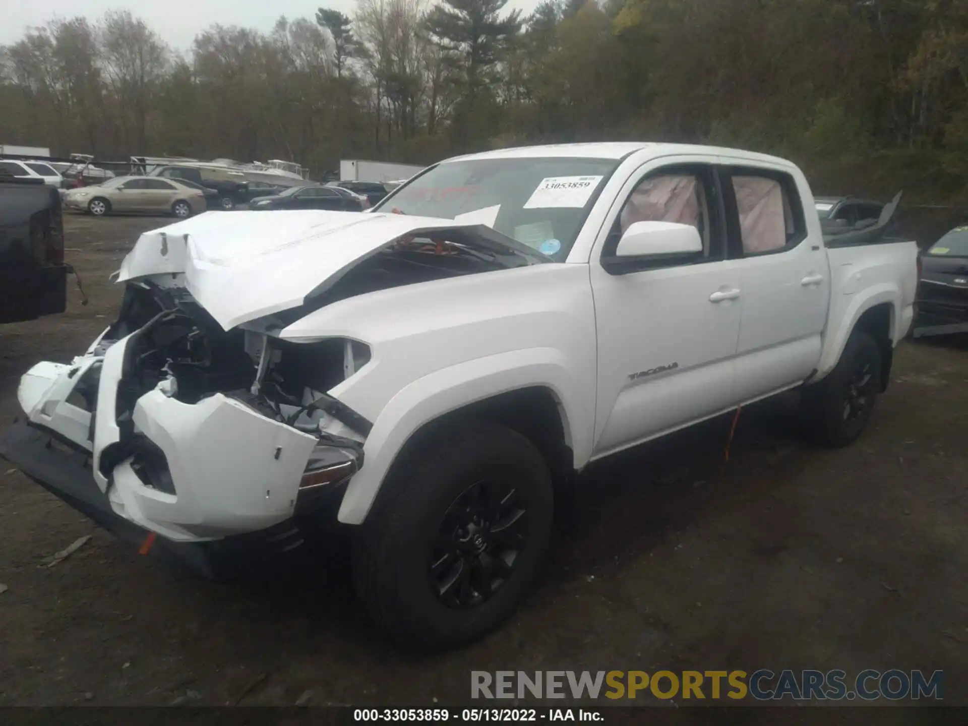 2 Photograph of a damaged car 3TMCZ5ANXMM450218 TOYOTA TACOMA 4WD 2021