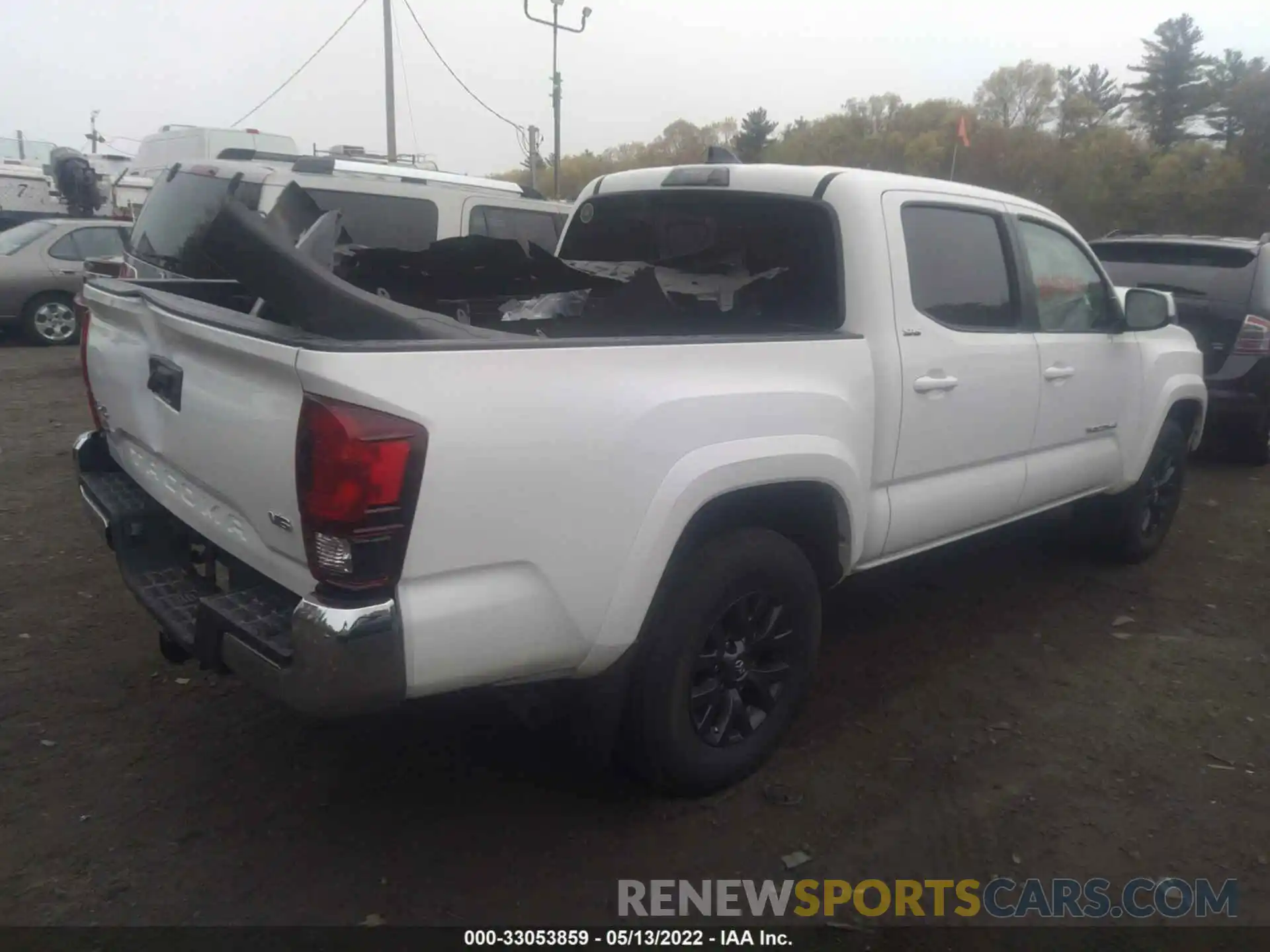 4 Фотография поврежденного автомобиля 3TMCZ5ANXMM450218 TOYOTA TACOMA 4WD 2021