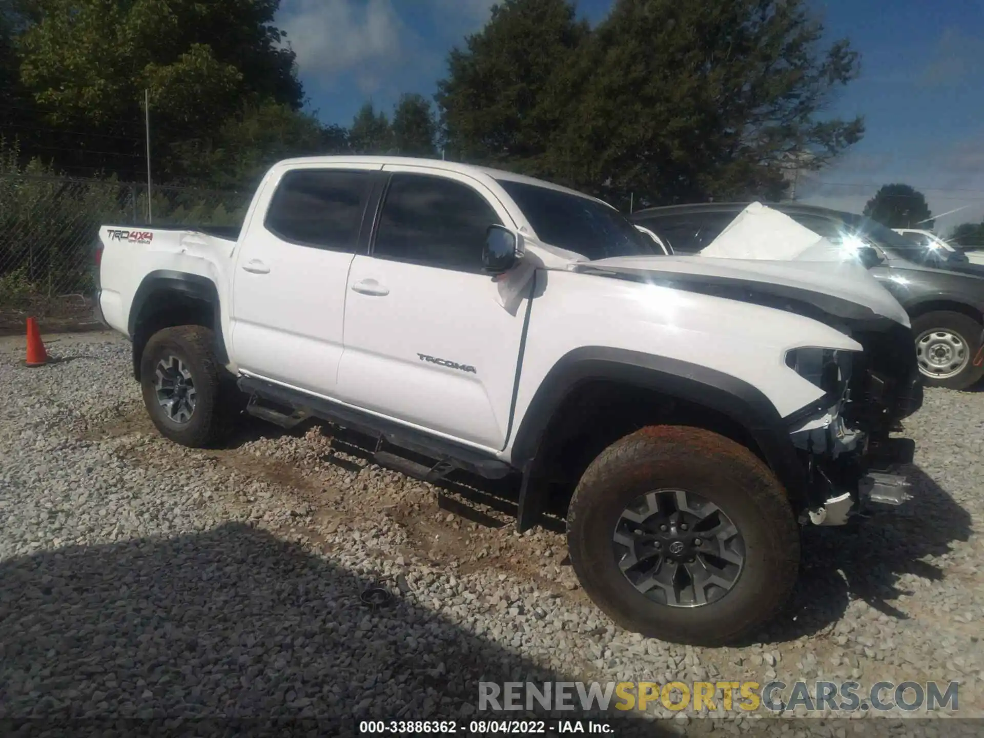 1 Photograph of a damaged car 3TMCZ5ANXMM451210 TOYOTA TACOMA 4WD 2021