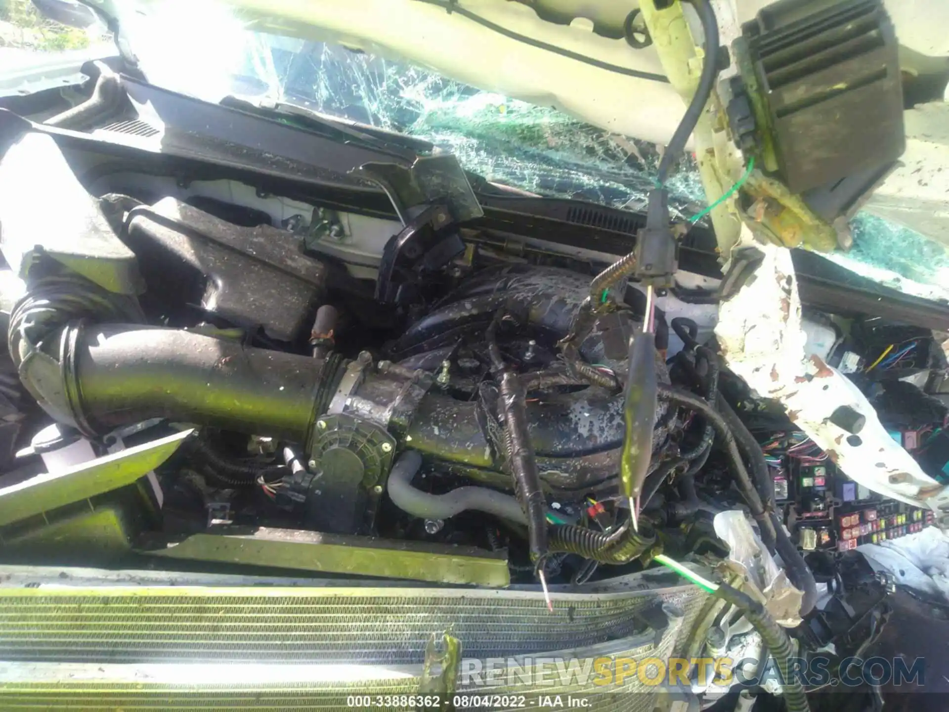 10 Photograph of a damaged car 3TMCZ5ANXMM451210 TOYOTA TACOMA 4WD 2021