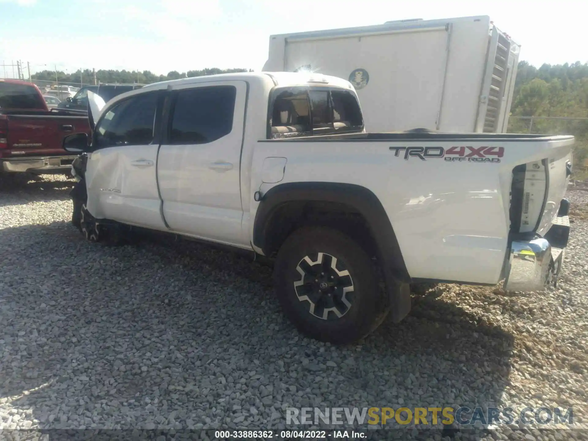 3 Photograph of a damaged car 3TMCZ5ANXMM451210 TOYOTA TACOMA 4WD 2021