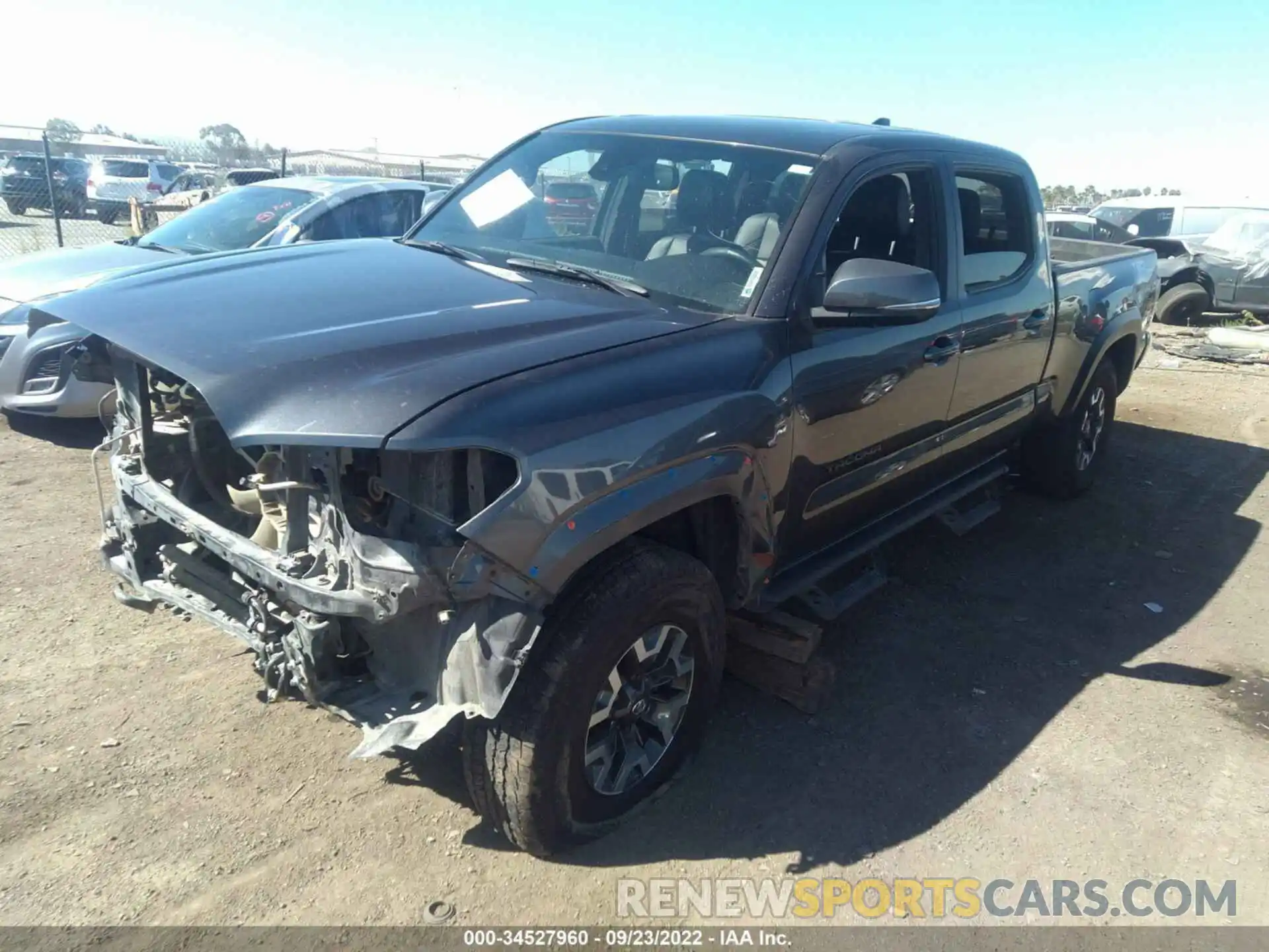 2 Фотография поврежденного автомобиля 3TMDZ5BN0MM116458 TOYOTA TACOMA 4WD 2021