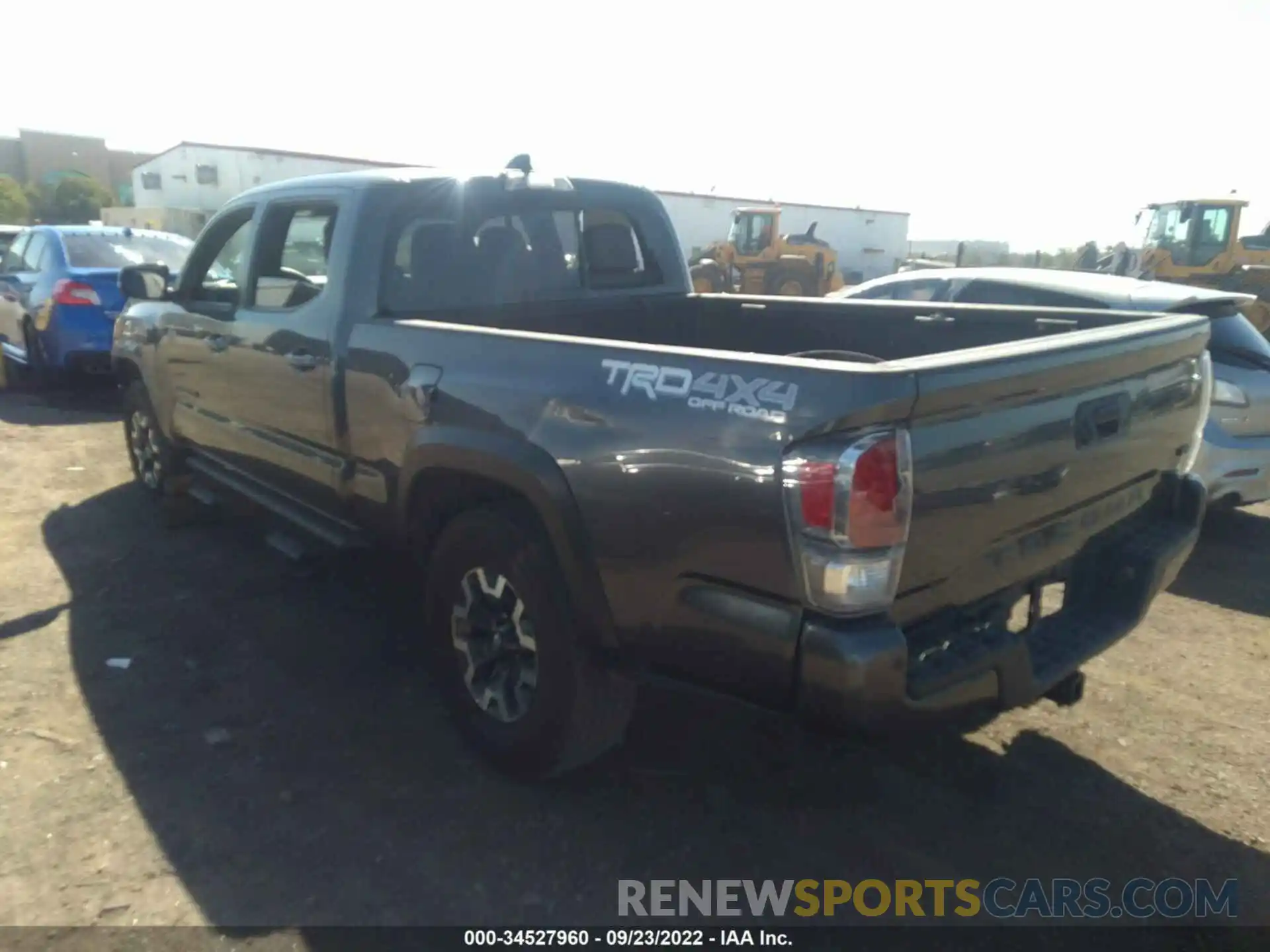 3 Фотография поврежденного автомобиля 3TMDZ5BN0MM116458 TOYOTA TACOMA 4WD 2021