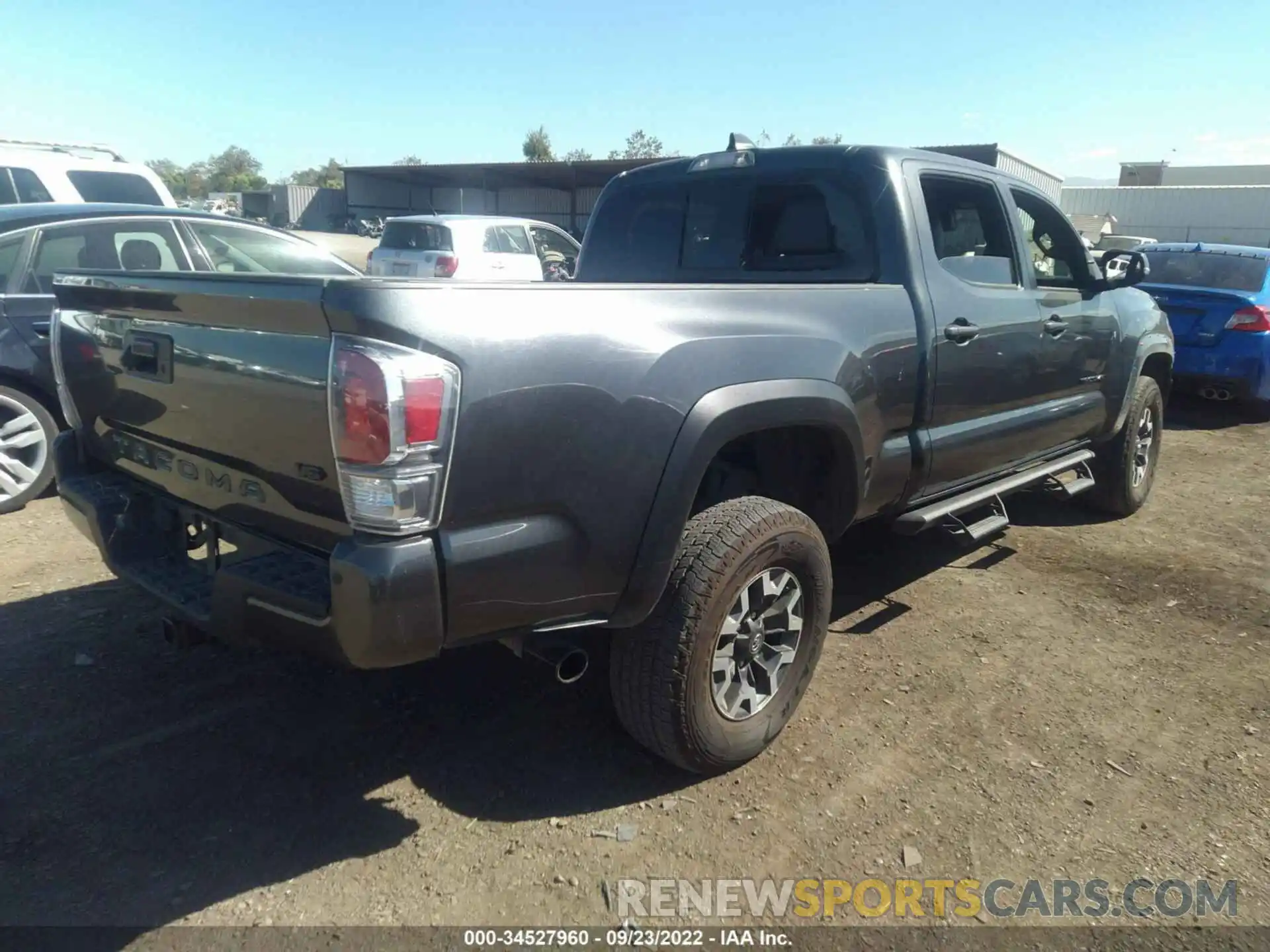 4 Фотография поврежденного автомобиля 3TMDZ5BN0MM116458 TOYOTA TACOMA 4WD 2021