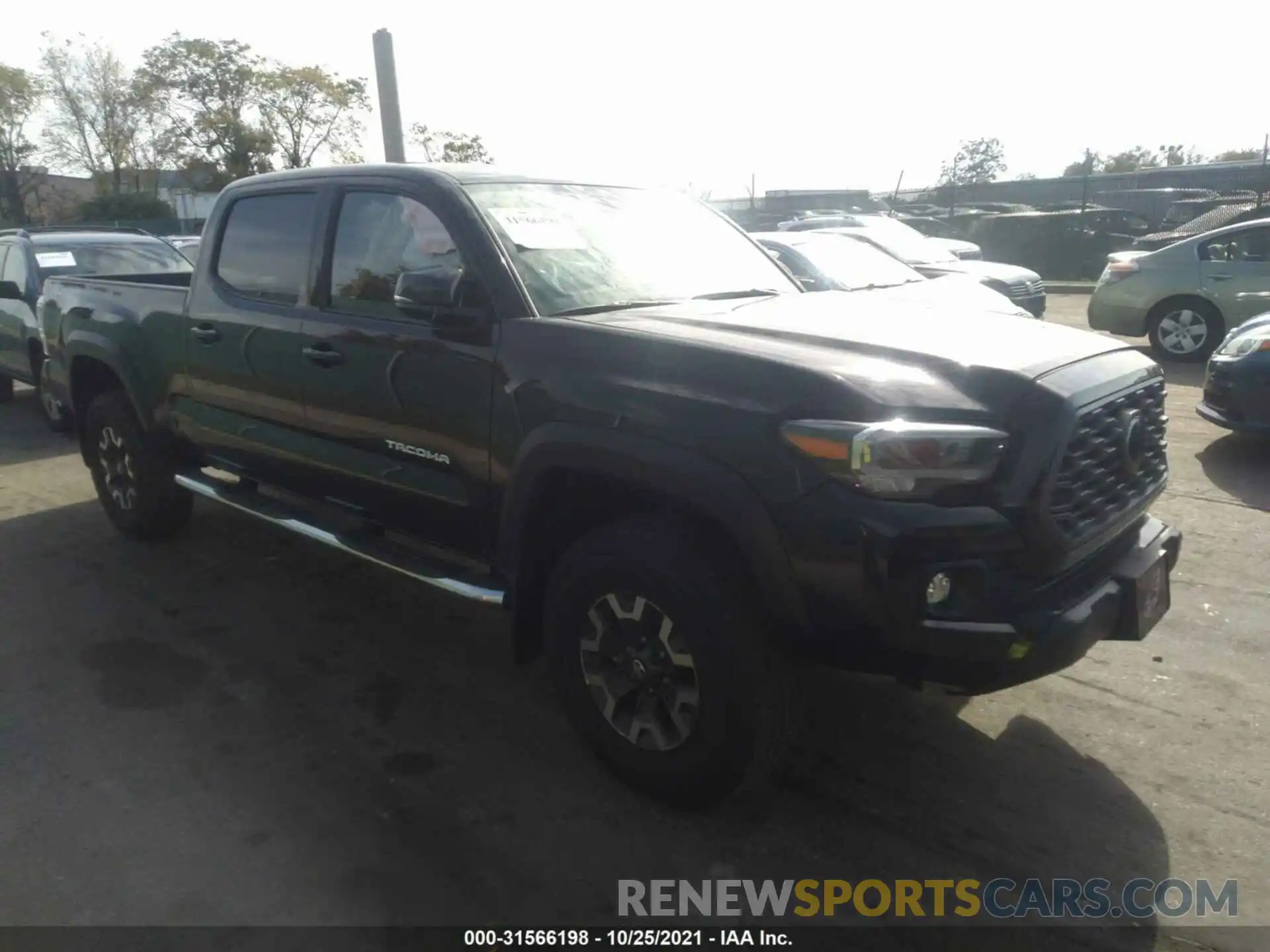 1 Photograph of a damaged car 3TMDZ5BN0MM118100 TOYOTA TACOMA 4WD 2021