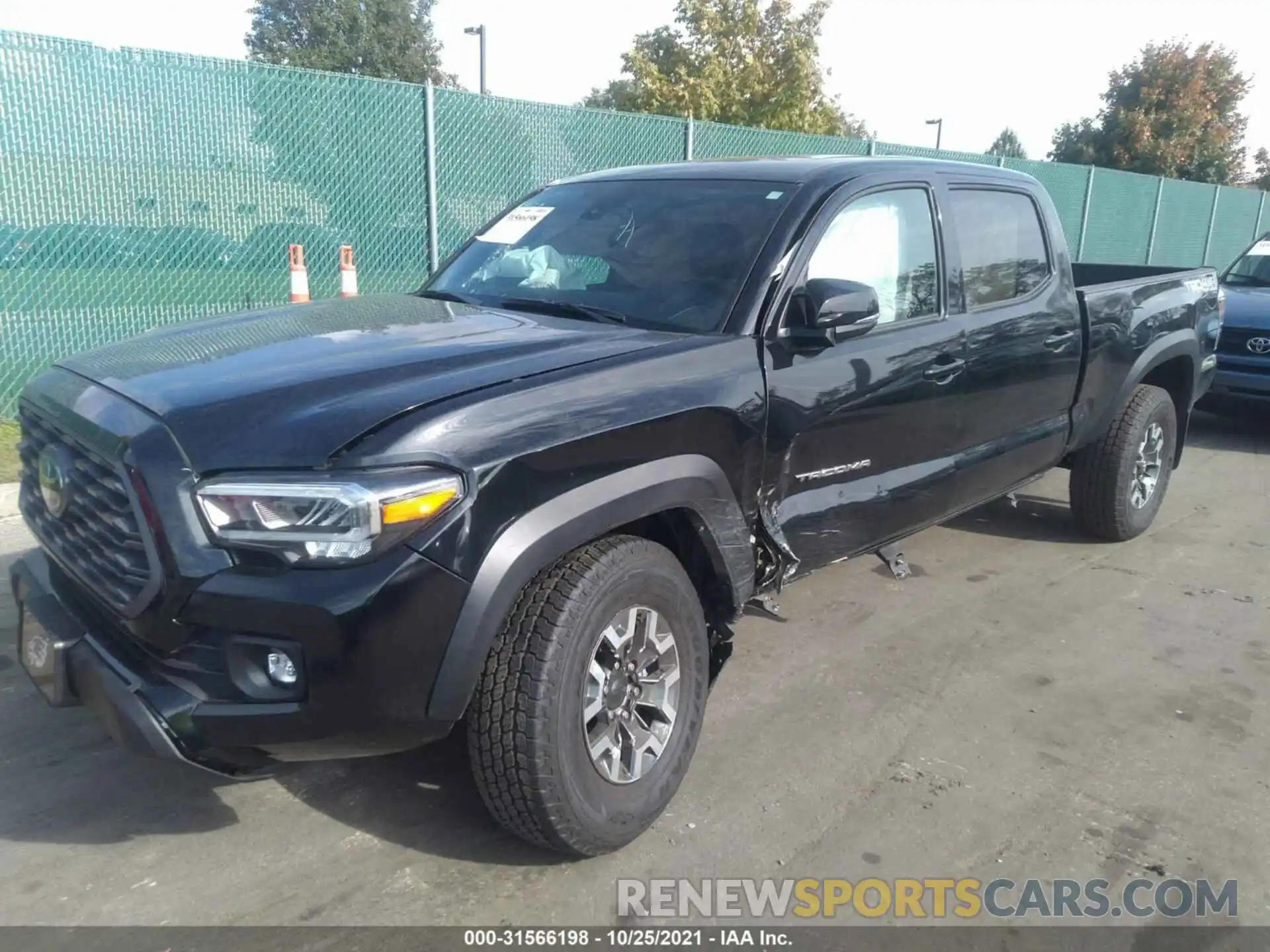 2 Photograph of a damaged car 3TMDZ5BN0MM118100 TOYOTA TACOMA 4WD 2021