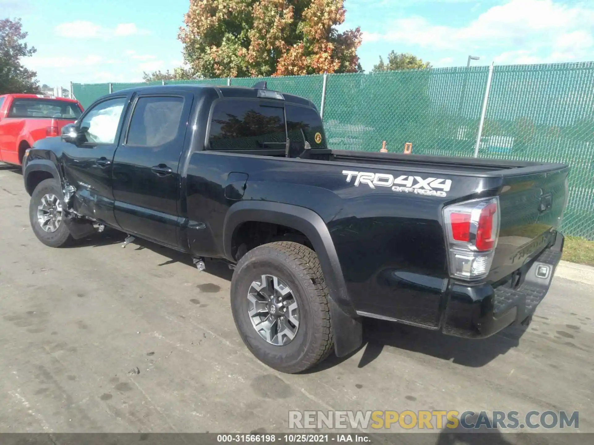 3 Photograph of a damaged car 3TMDZ5BN0MM118100 TOYOTA TACOMA 4WD 2021