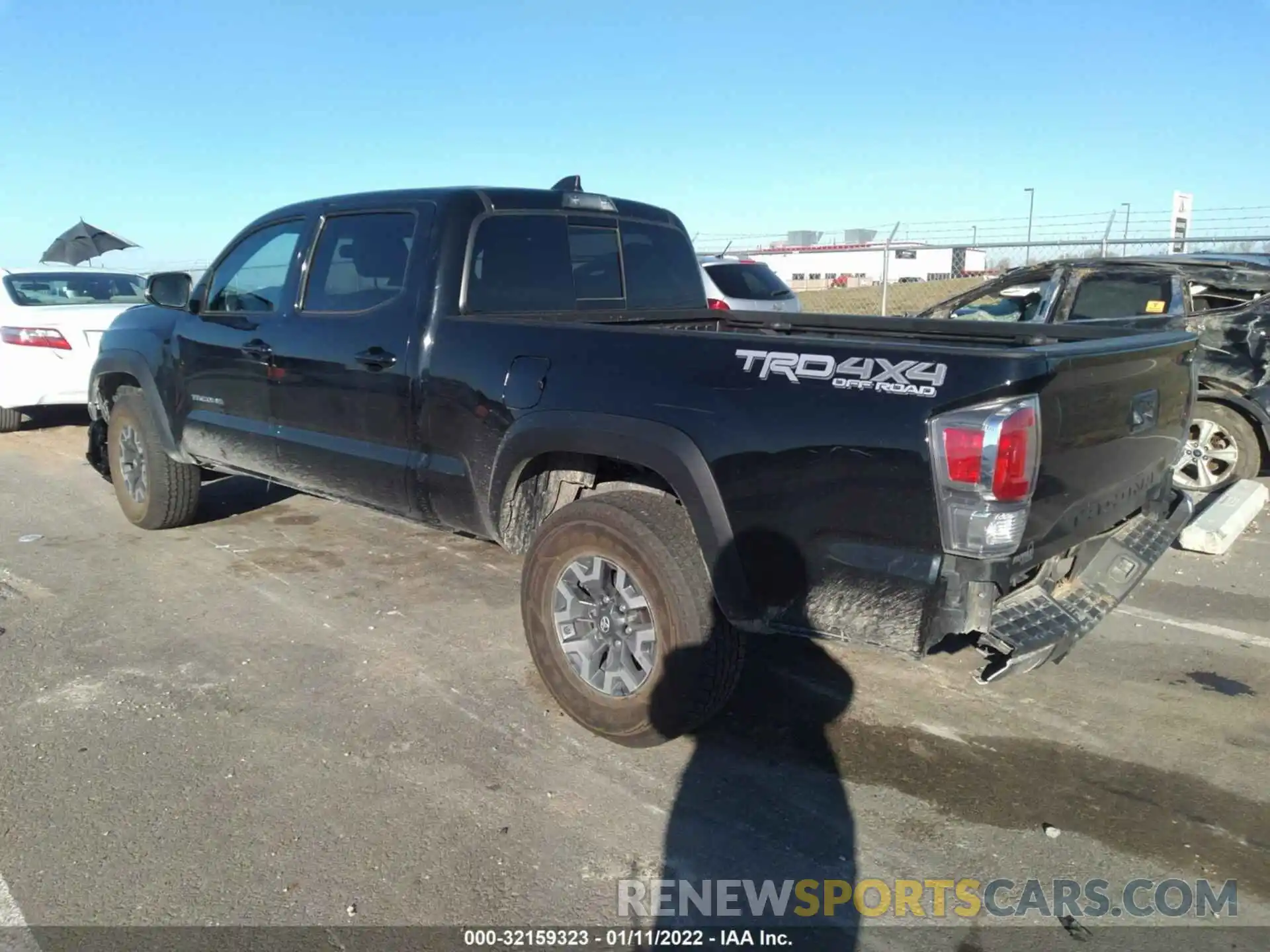 3 Фотография поврежденного автомобиля 3TMDZ5BN1MM107316 TOYOTA TACOMA 4WD 2021