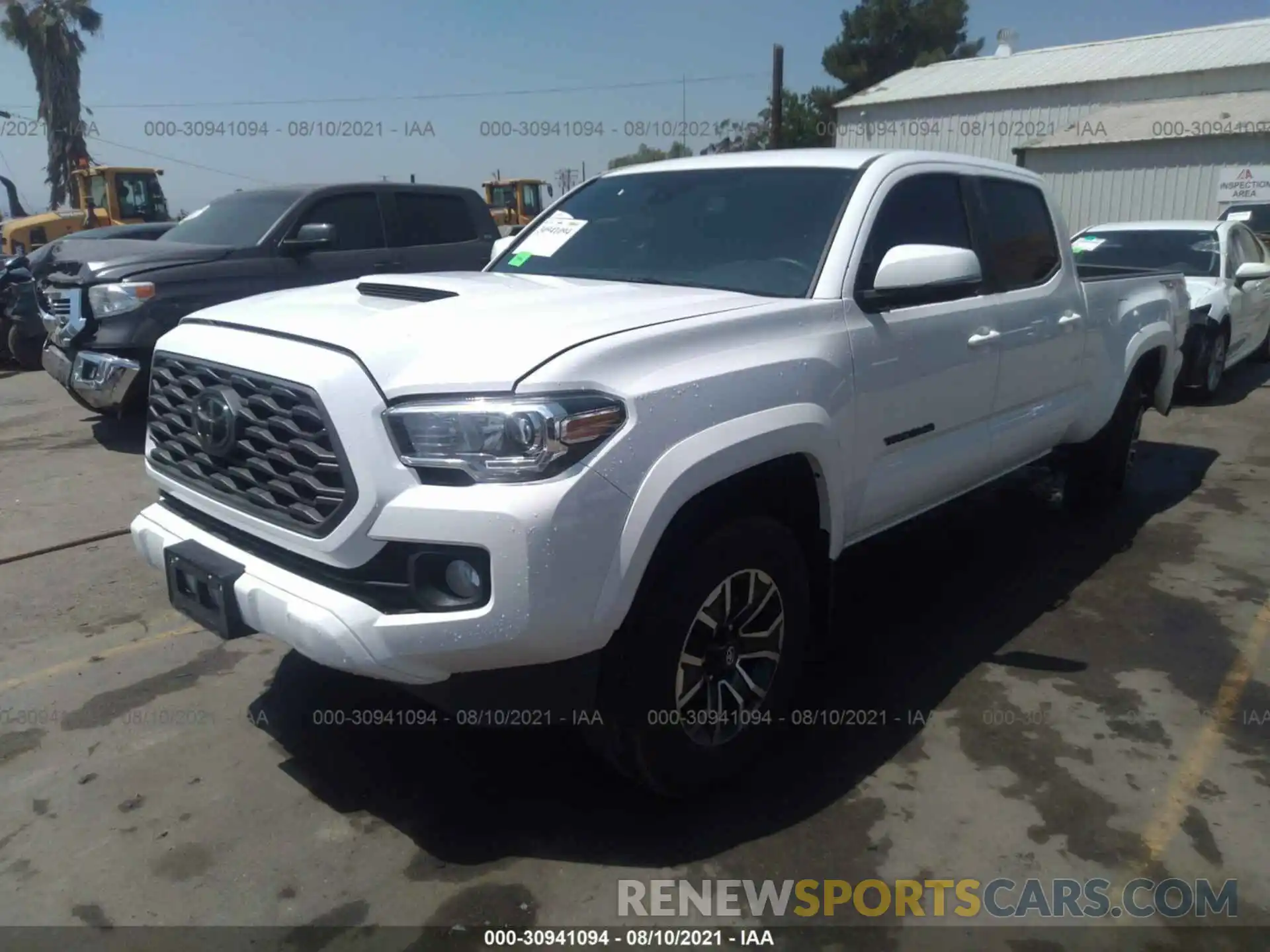 2 Photograph of a damaged car 3TMDZ5BN1MM107722 TOYOTA TACOMA 4WD 2021