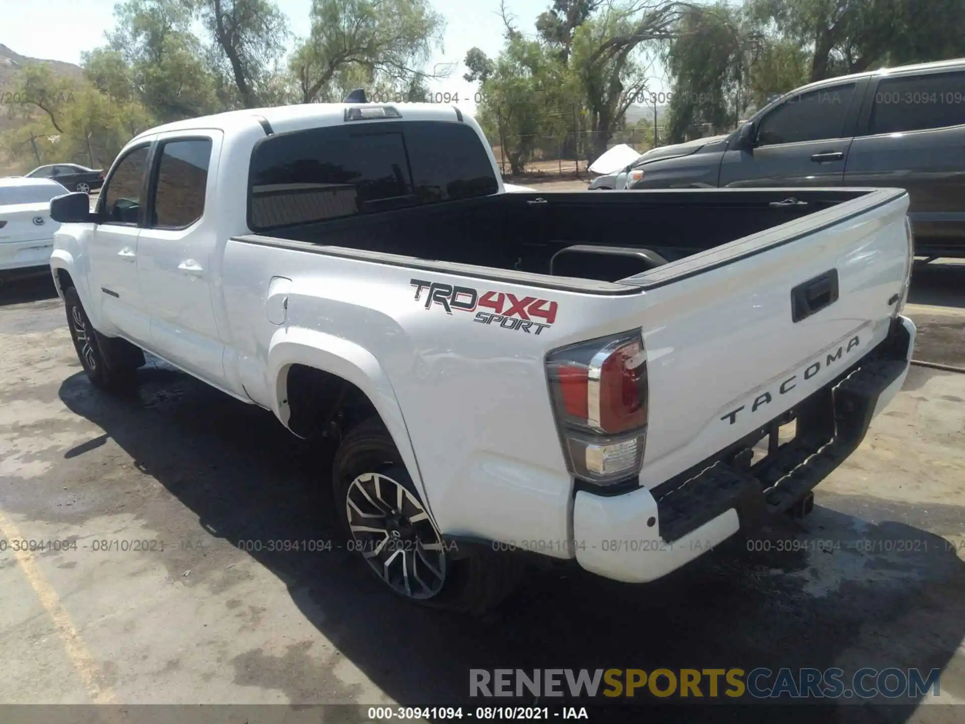 3 Photograph of a damaged car 3TMDZ5BN1MM107722 TOYOTA TACOMA 4WD 2021