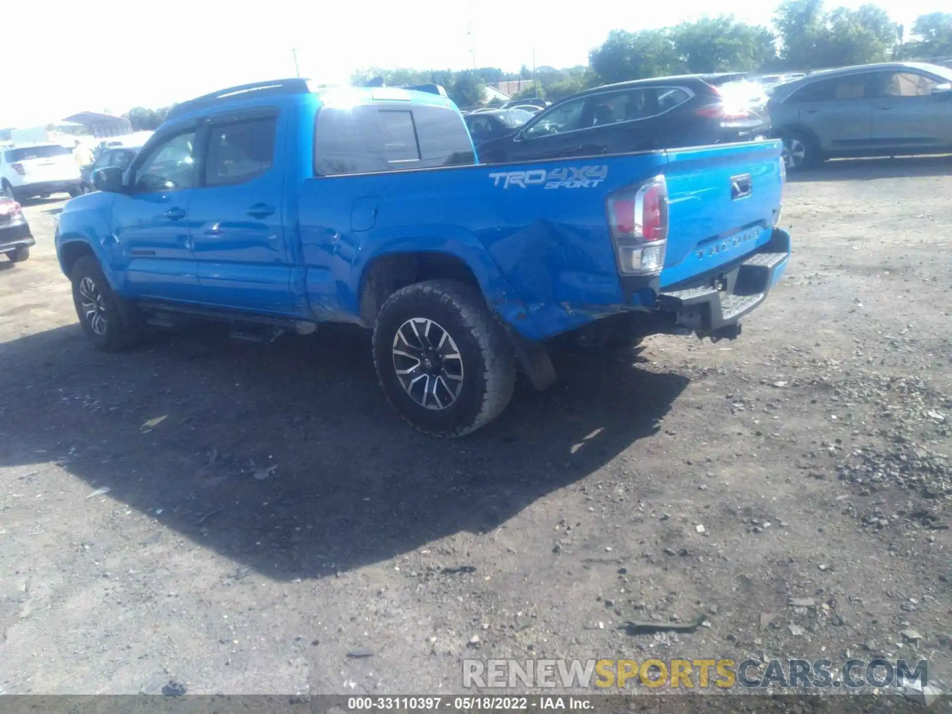 3 Photograph of a damaged car 3TMDZ5BN2MM104019 TOYOTA TACOMA 4WD 2021