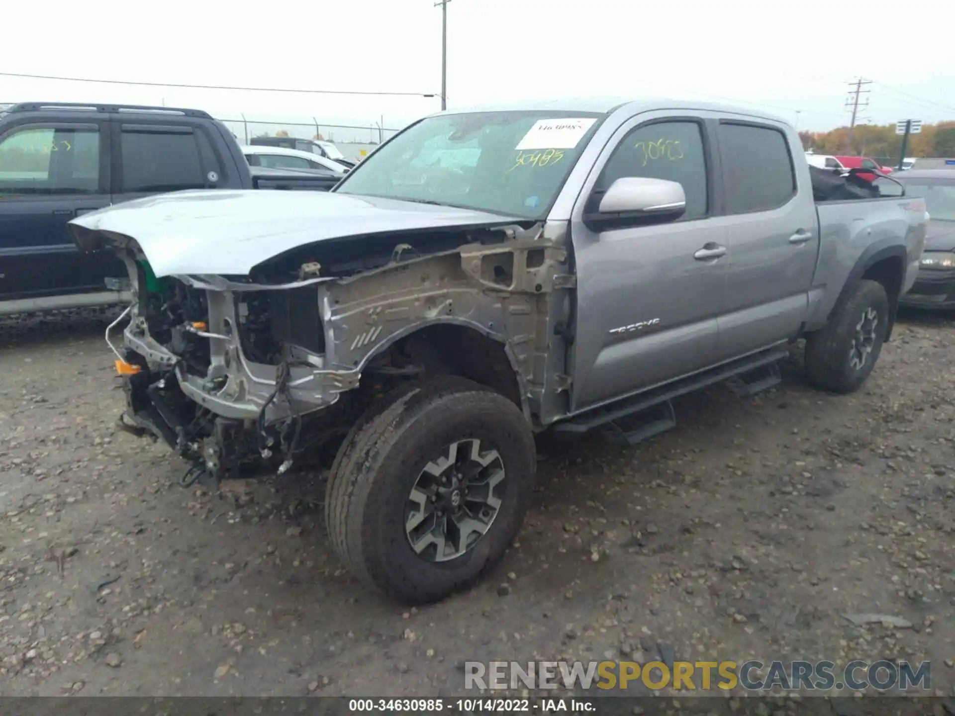 2 Фотография поврежденного автомобиля 3TMDZ5BN2MM108264 TOYOTA TACOMA 4WD 2021