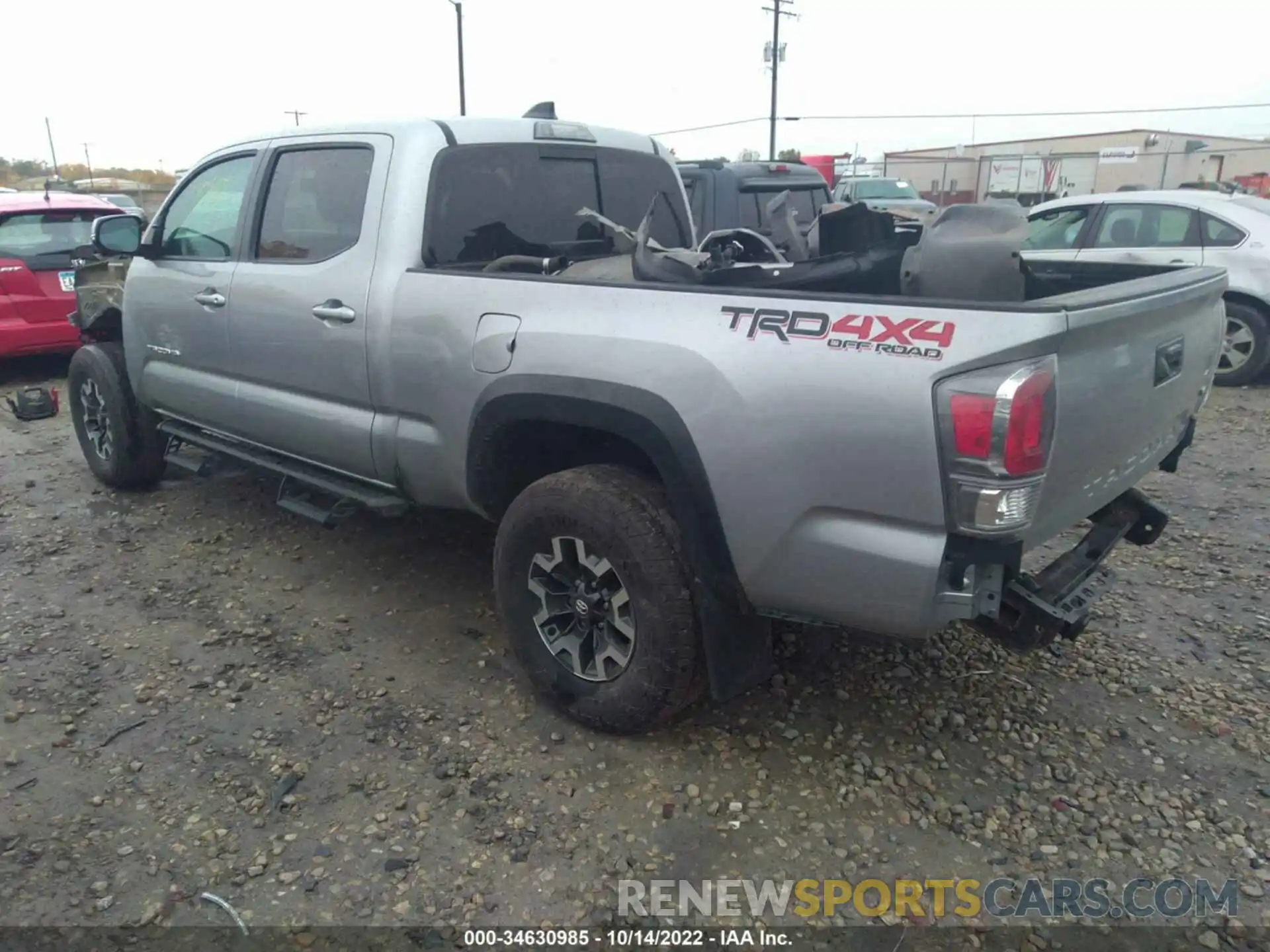 3 Фотография поврежденного автомобиля 3TMDZ5BN2MM108264 TOYOTA TACOMA 4WD 2021