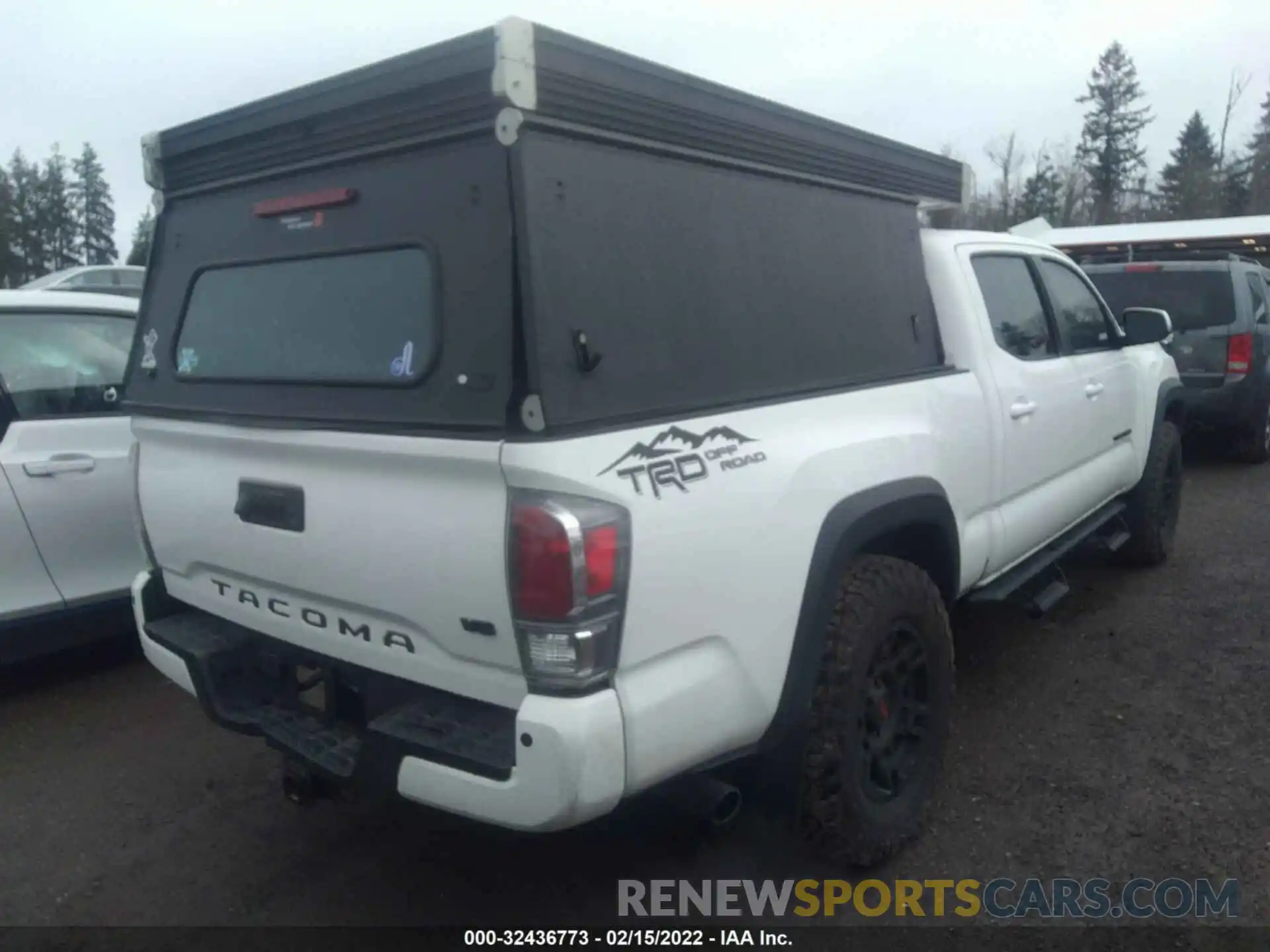 4 Фотография поврежденного автомобиля 3TMDZ5BN2MM109284 TOYOTA TACOMA 4WD 2021