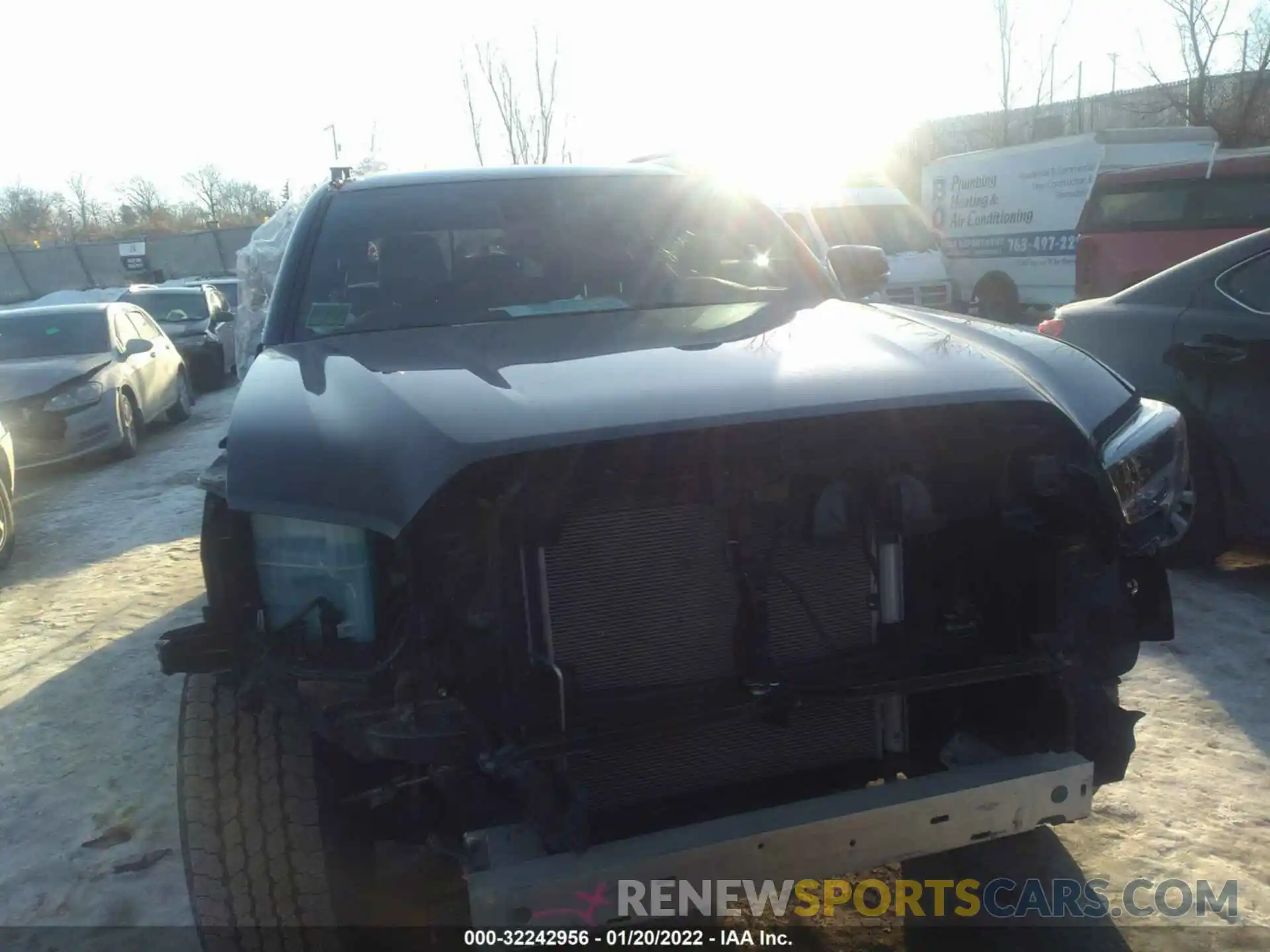 6 Photograph of a damaged car 3TMDZ5BN2MM109897 TOYOTA TACOMA 4WD 2021