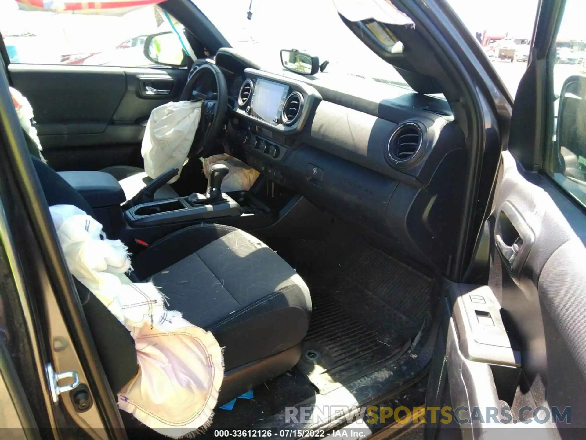 5 Photograph of a damaged car 3TMDZ5BN2MM113528 TOYOTA TACOMA 4WD 2021