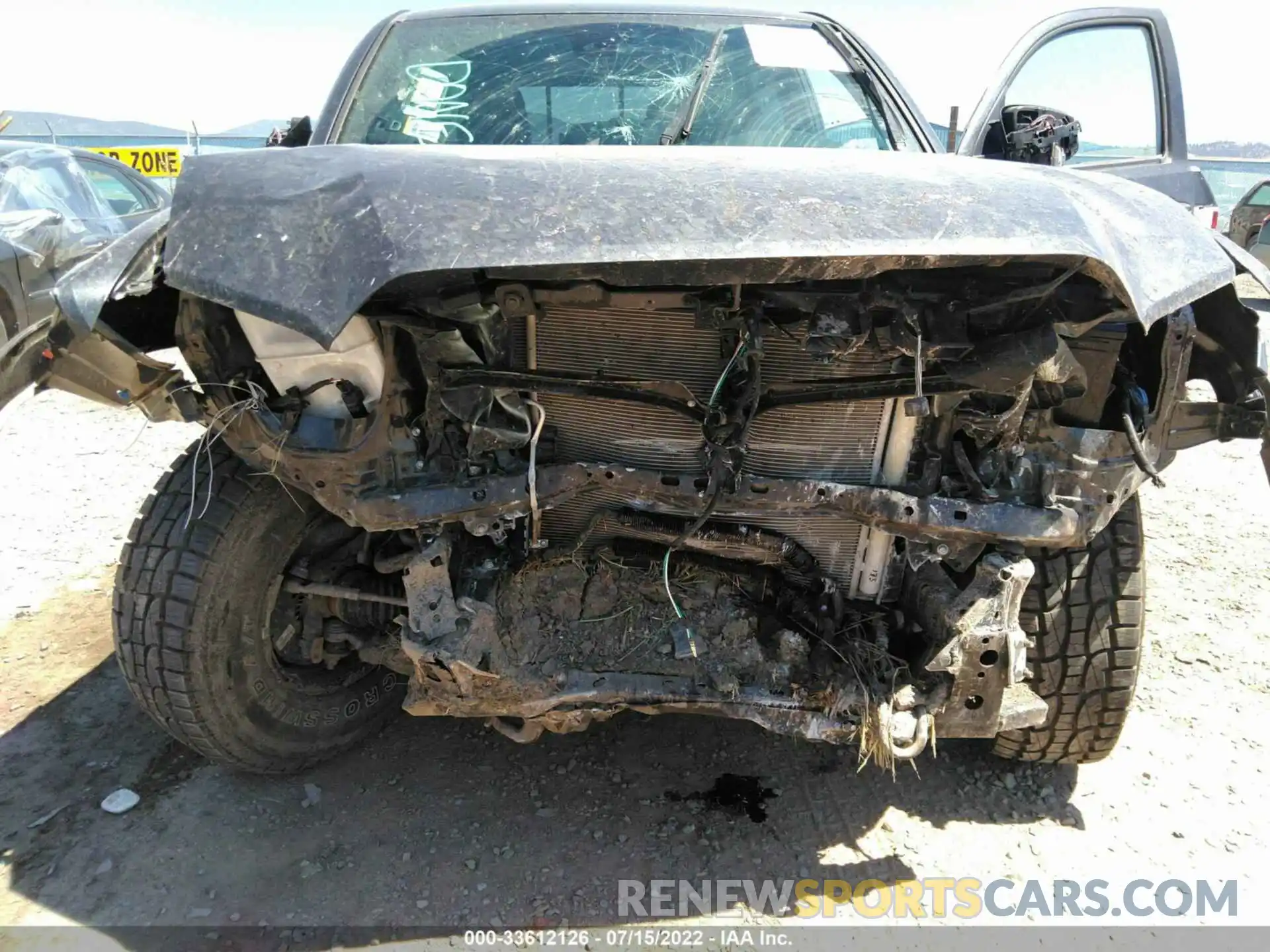 6 Photograph of a damaged car 3TMDZ5BN2MM113528 TOYOTA TACOMA 4WD 2021