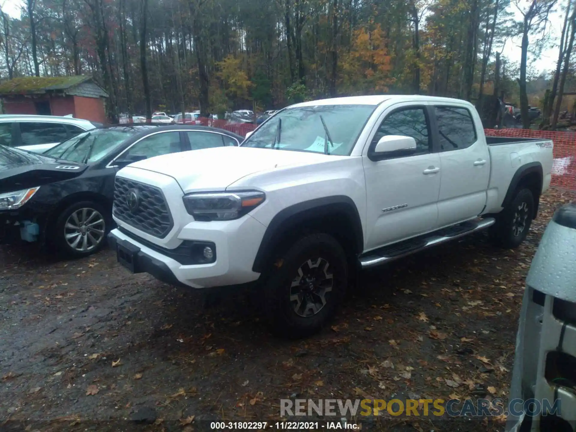 2 Photograph of a damaged car 3TMDZ5BN2MM118955 TOYOTA TACOMA 4WD 2021