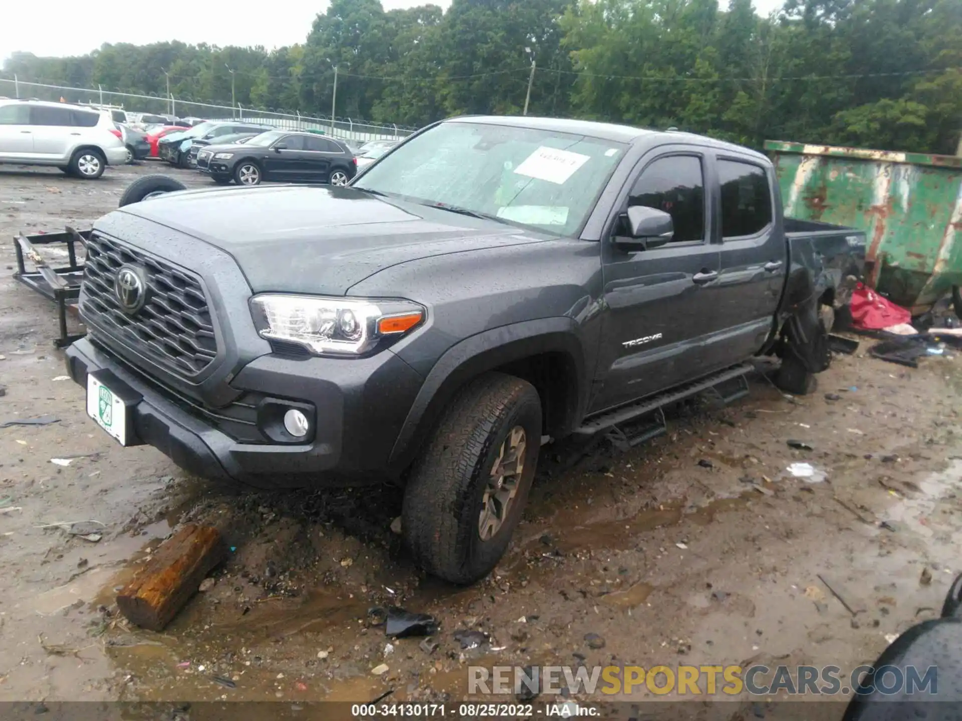 2 Фотография поврежденного автомобиля 3TMDZ5BN3MM105695 TOYOTA TACOMA 4WD 2021