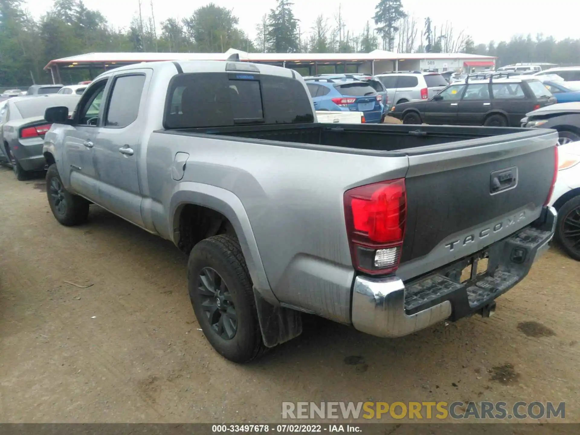 3 Photograph of a damaged car 3TMDZ5BN3MM106362 TOYOTA TACOMA 4WD 2021