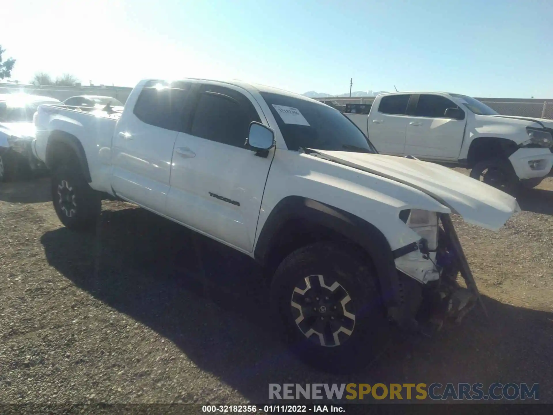 1 Photograph of a damaged car 3TMDZ5BN3MM114235 TOYOTA TACOMA 4WD 2021