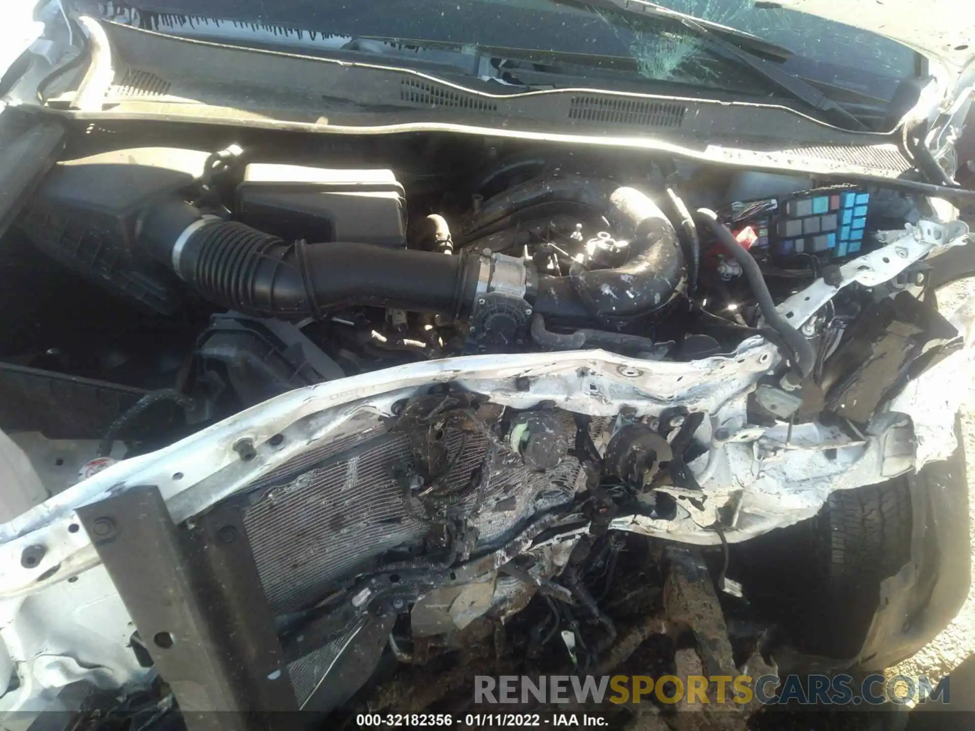 10 Photograph of a damaged car 3TMDZ5BN3MM114235 TOYOTA TACOMA 4WD 2021