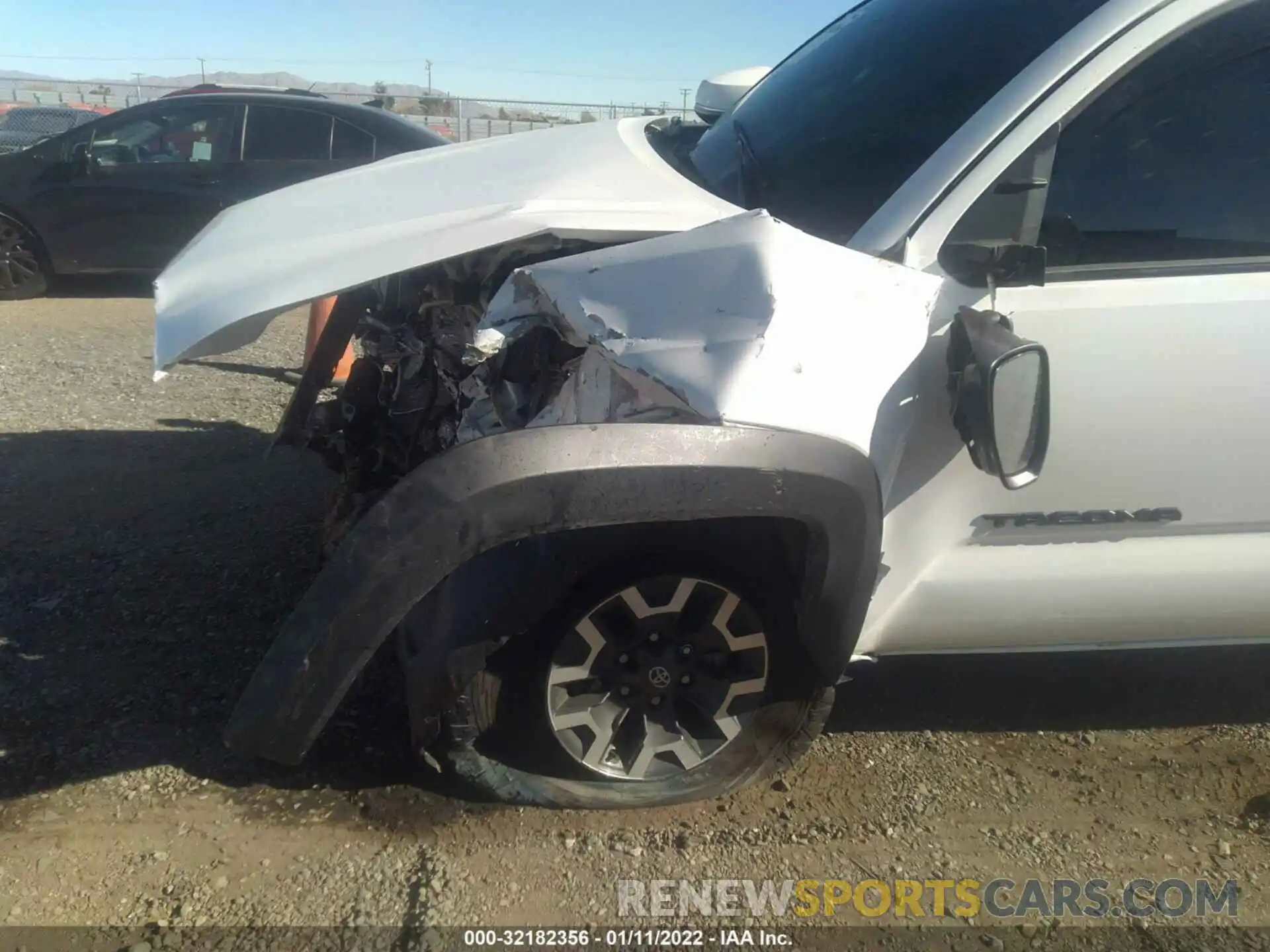 6 Photograph of a damaged car 3TMDZ5BN3MM114235 TOYOTA TACOMA 4WD 2021