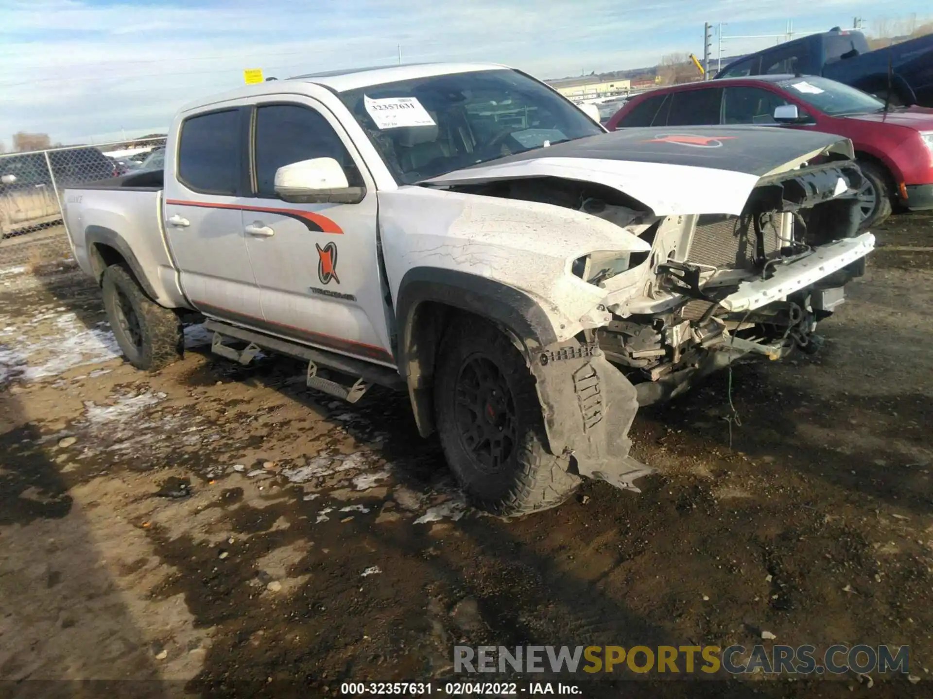 1 Photograph of a damaged car 3TMDZ5BN4MM099762 TOYOTA TACOMA 4WD 2021