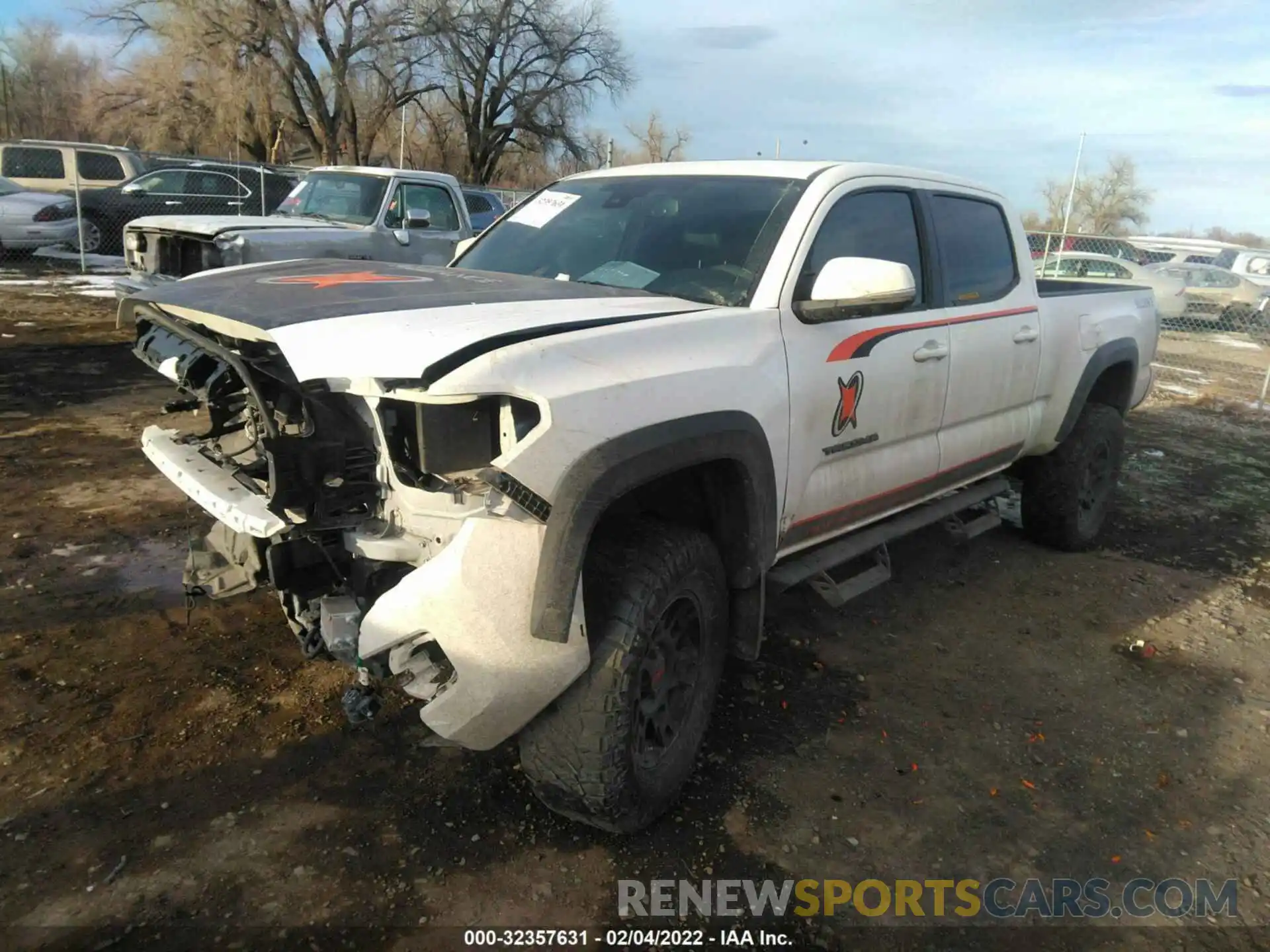 2 Photograph of a damaged car 3TMDZ5BN4MM099762 TOYOTA TACOMA 4WD 2021