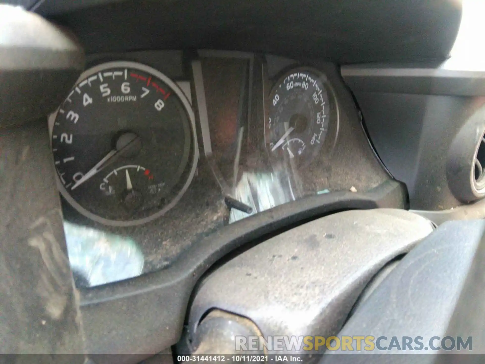 7 Photograph of a damaged car 3TMDZ5BN4MM102675 TOYOTA TACOMA 4WD 2021