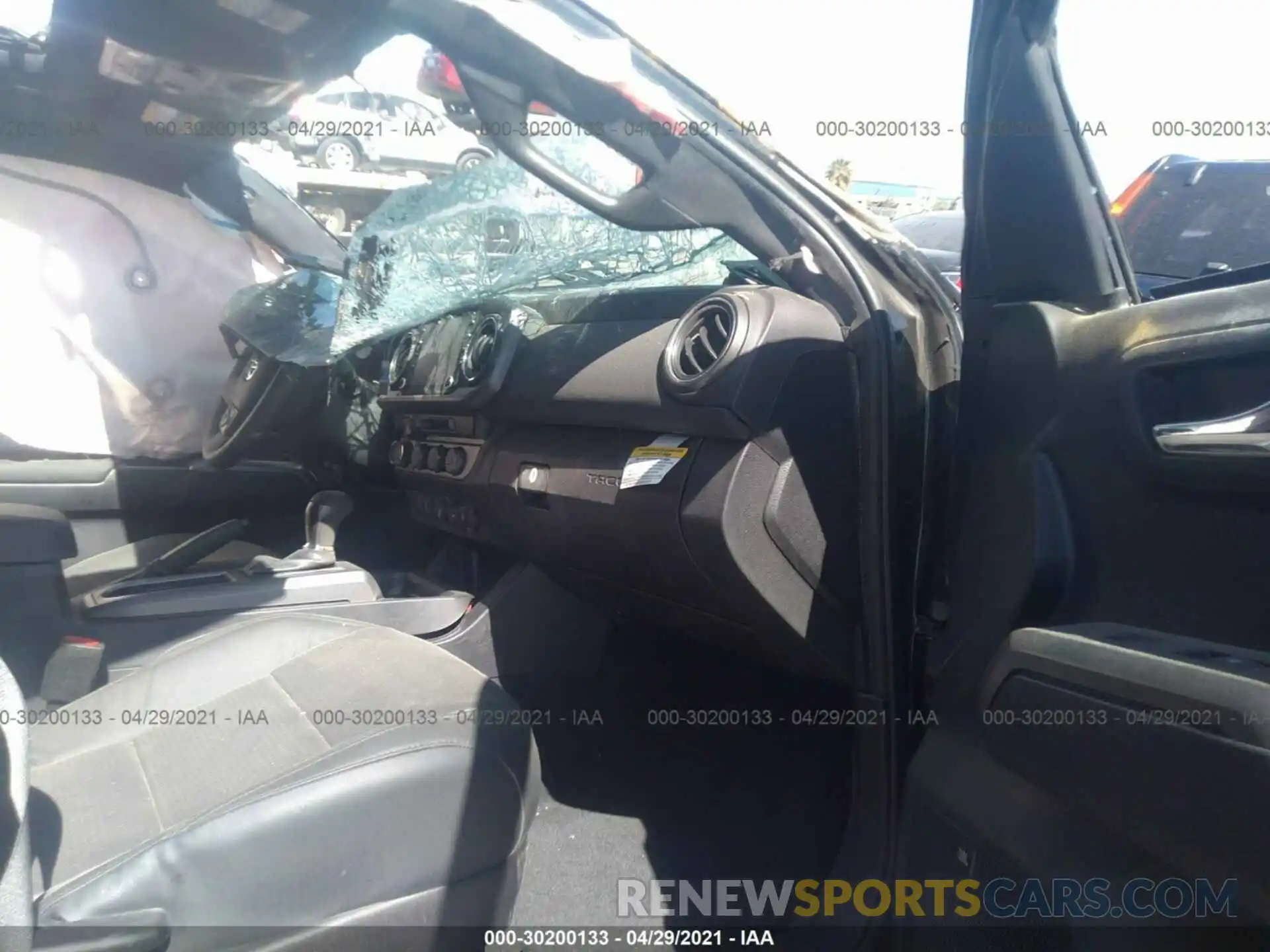 5 Photograph of a damaged car 3TMDZ5BN4MM107780 TOYOTA TACOMA 4WD 2021