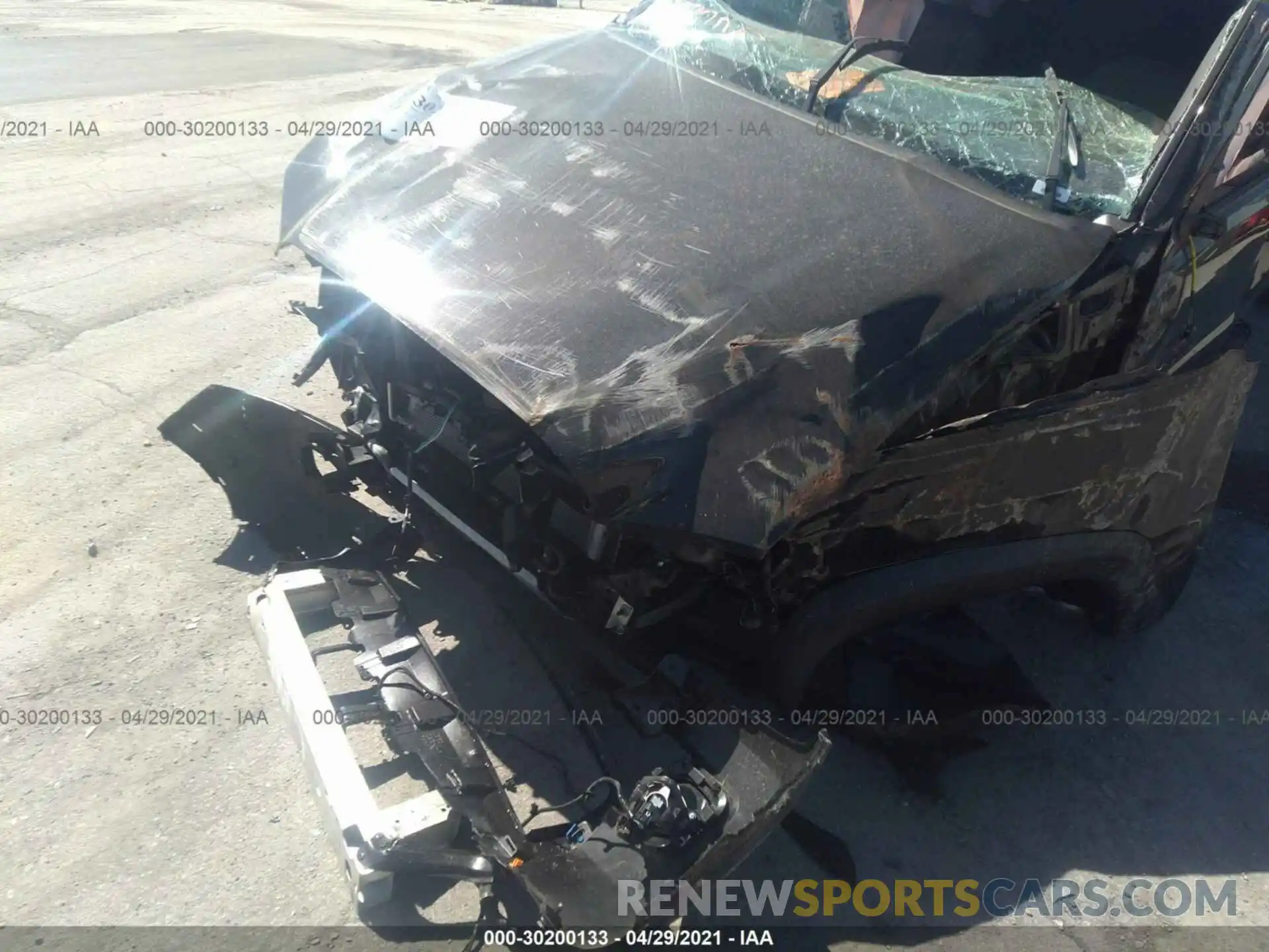 6 Photograph of a damaged car 3TMDZ5BN4MM107780 TOYOTA TACOMA 4WD 2021