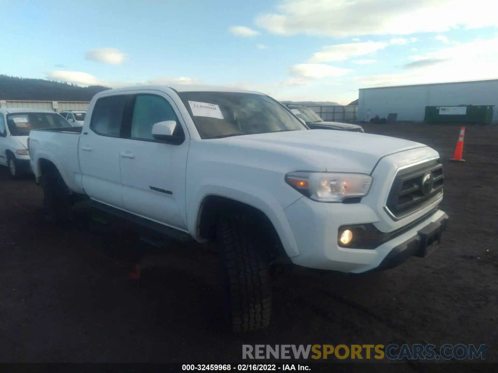 1 Photograph of a damaged car 3TMDZ5BN4MM114101 TOYOTA TACOMA 4WD 2021