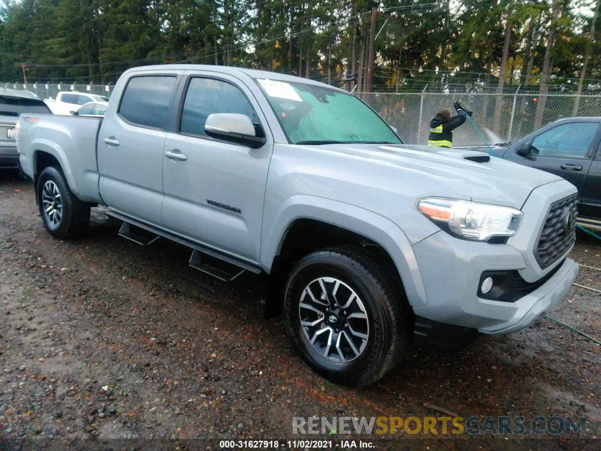 1 Photograph of a damaged car 3TMDZ5BN4MM116057 TOYOTA TACOMA 4WD 2021