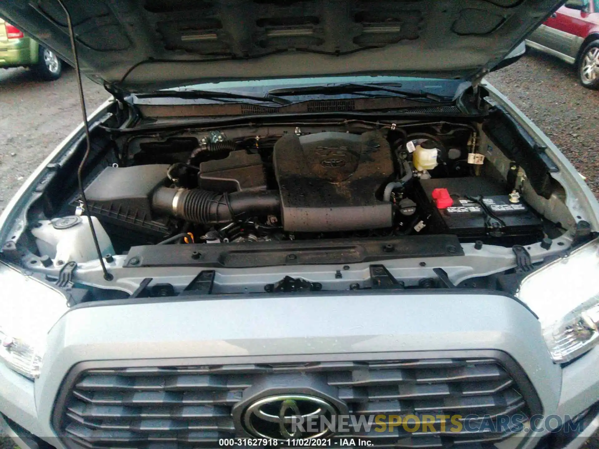 10 Photograph of a damaged car 3TMDZ5BN4MM116057 TOYOTA TACOMA 4WD 2021