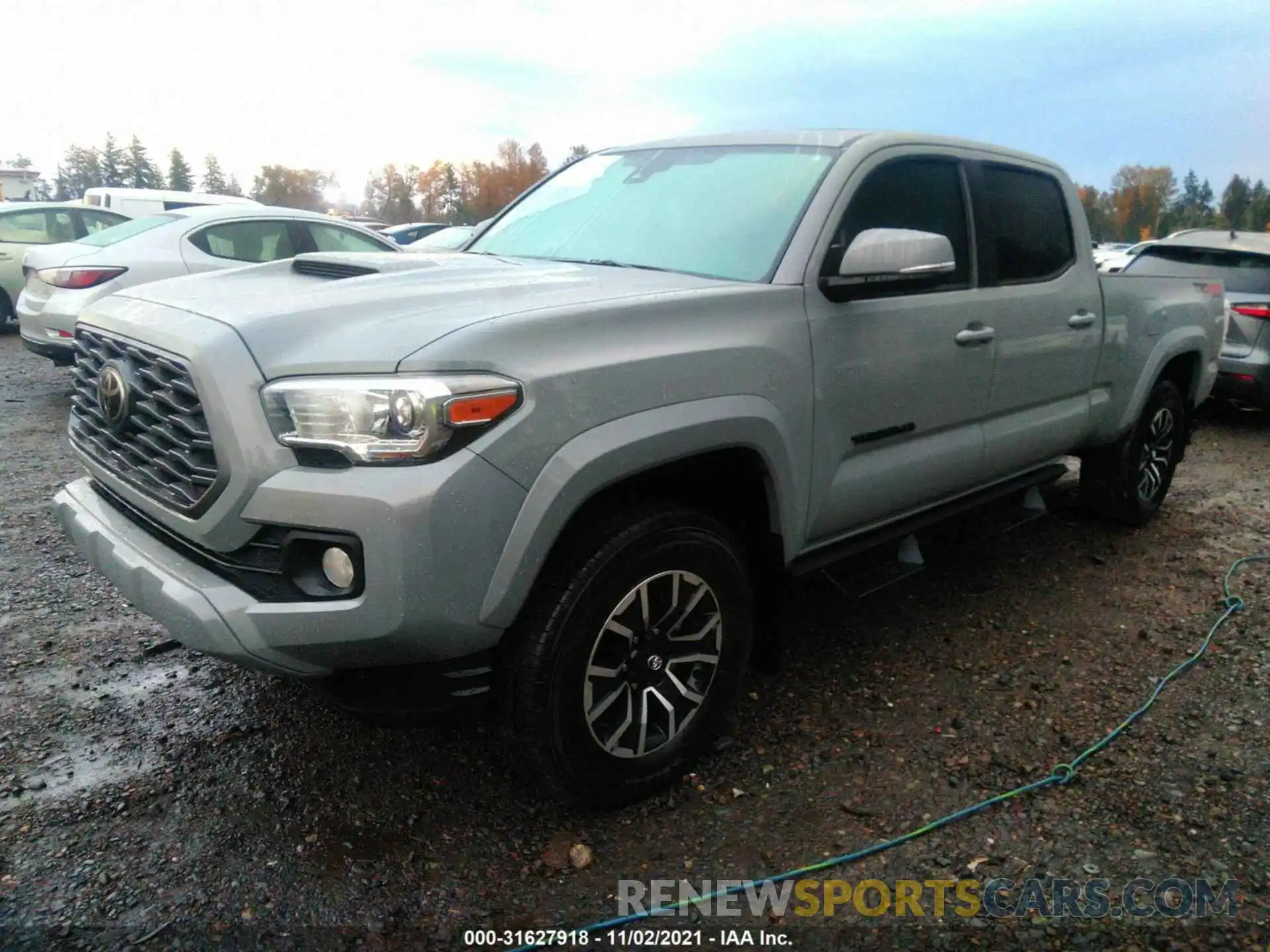 2 Photograph of a damaged car 3TMDZ5BN4MM116057 TOYOTA TACOMA 4WD 2021